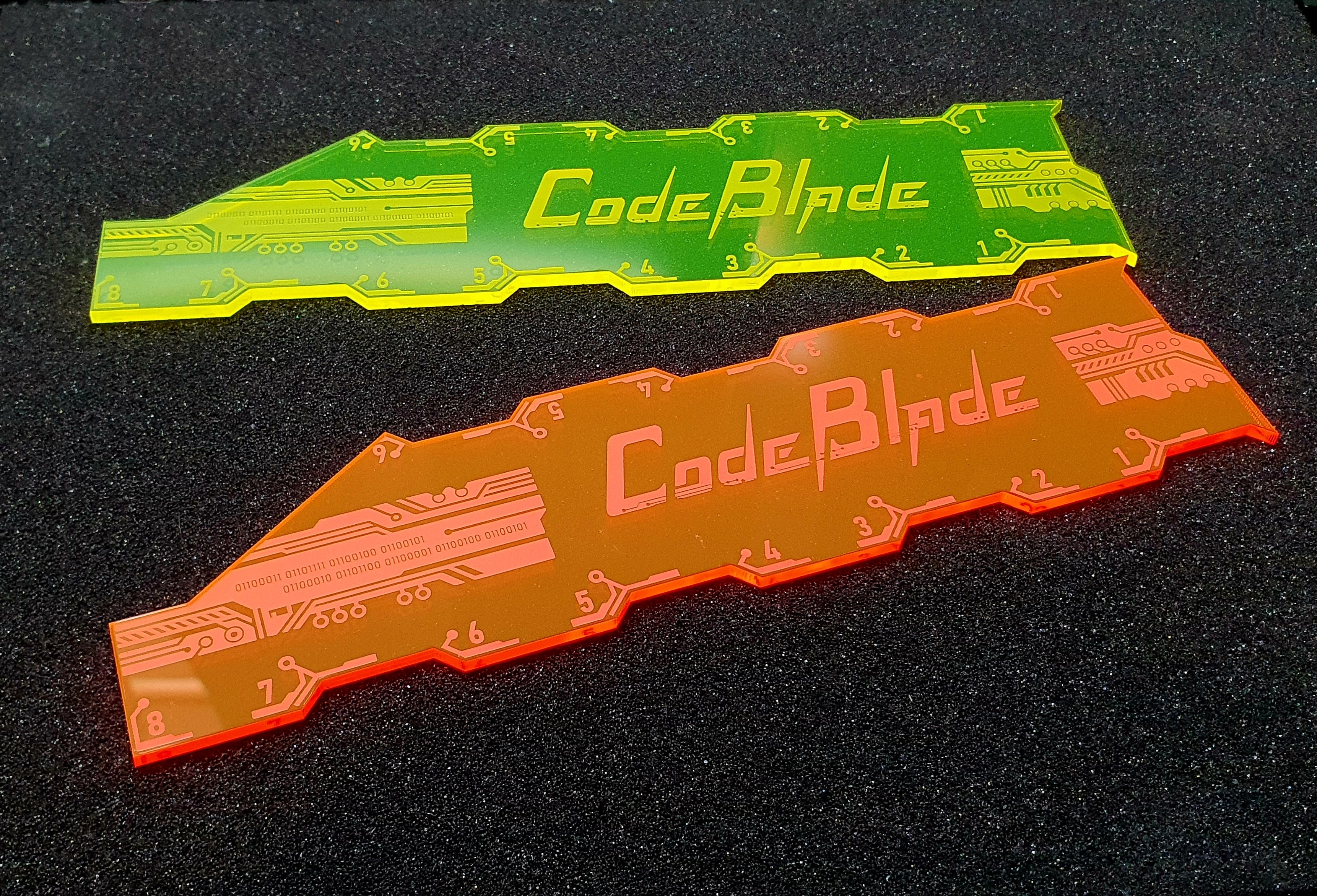 Measurement Gauge / Template (8"x6"x2"x1") - designed for CodeBlade Laserforge Miniatures