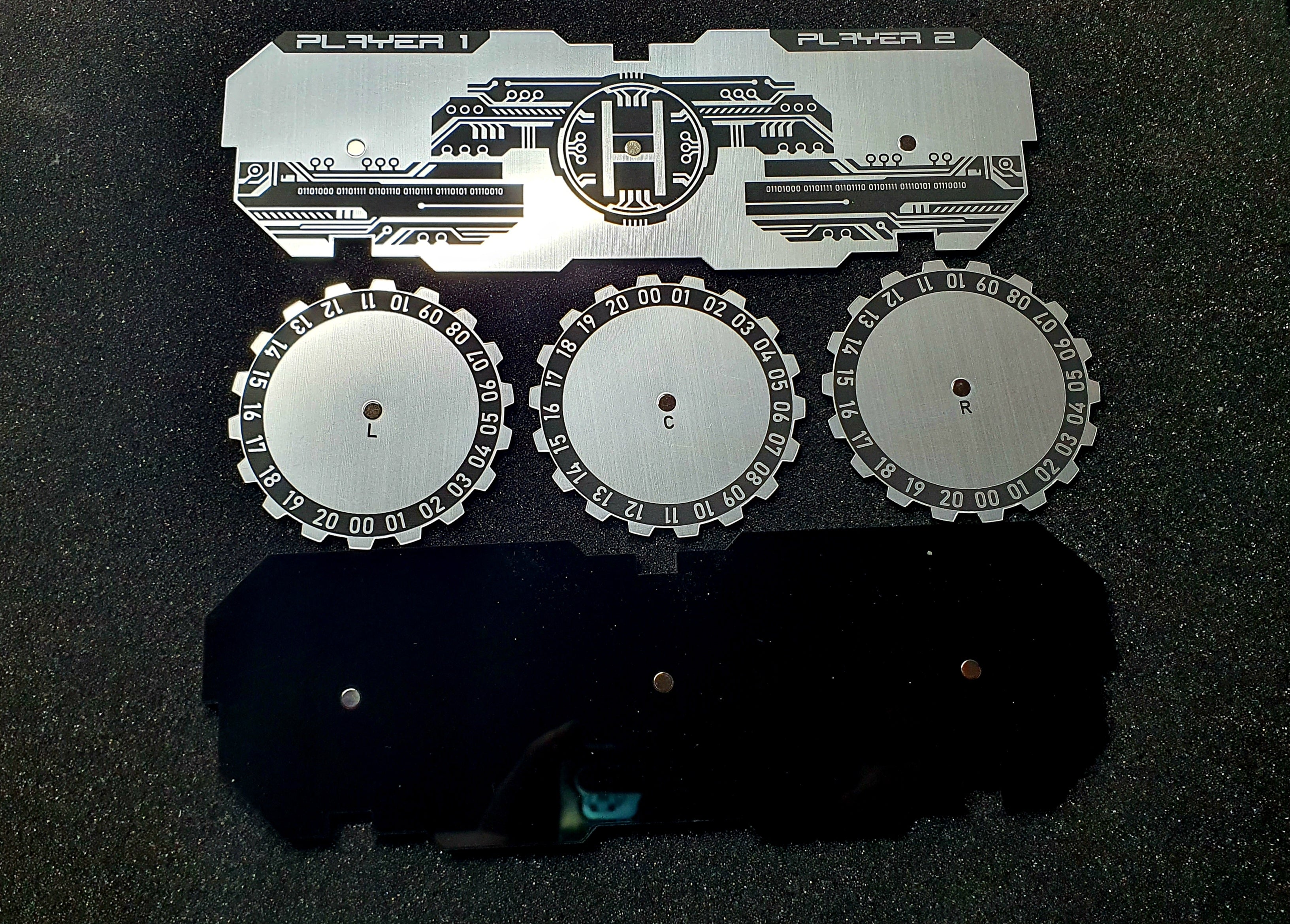 Honour Dial / Tracker - designed for CodeBlade Laserforge Miniatures