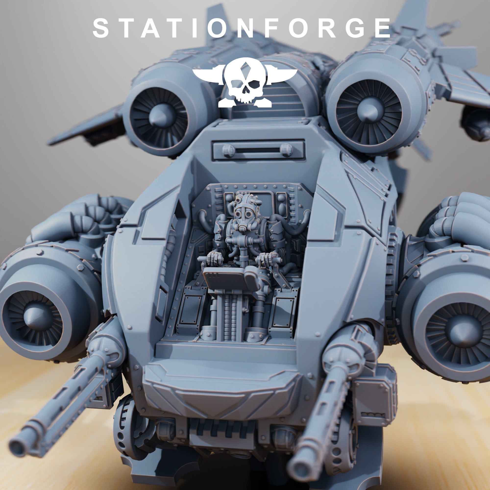 Scavenger Gunship Stationforge