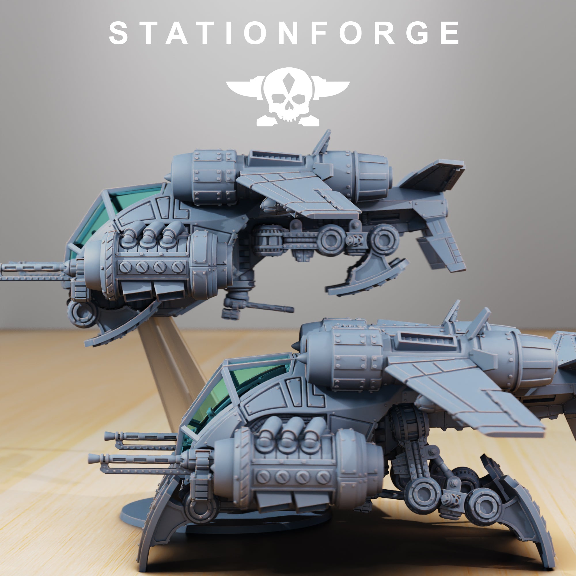 Scavenger Gunship Stationforge