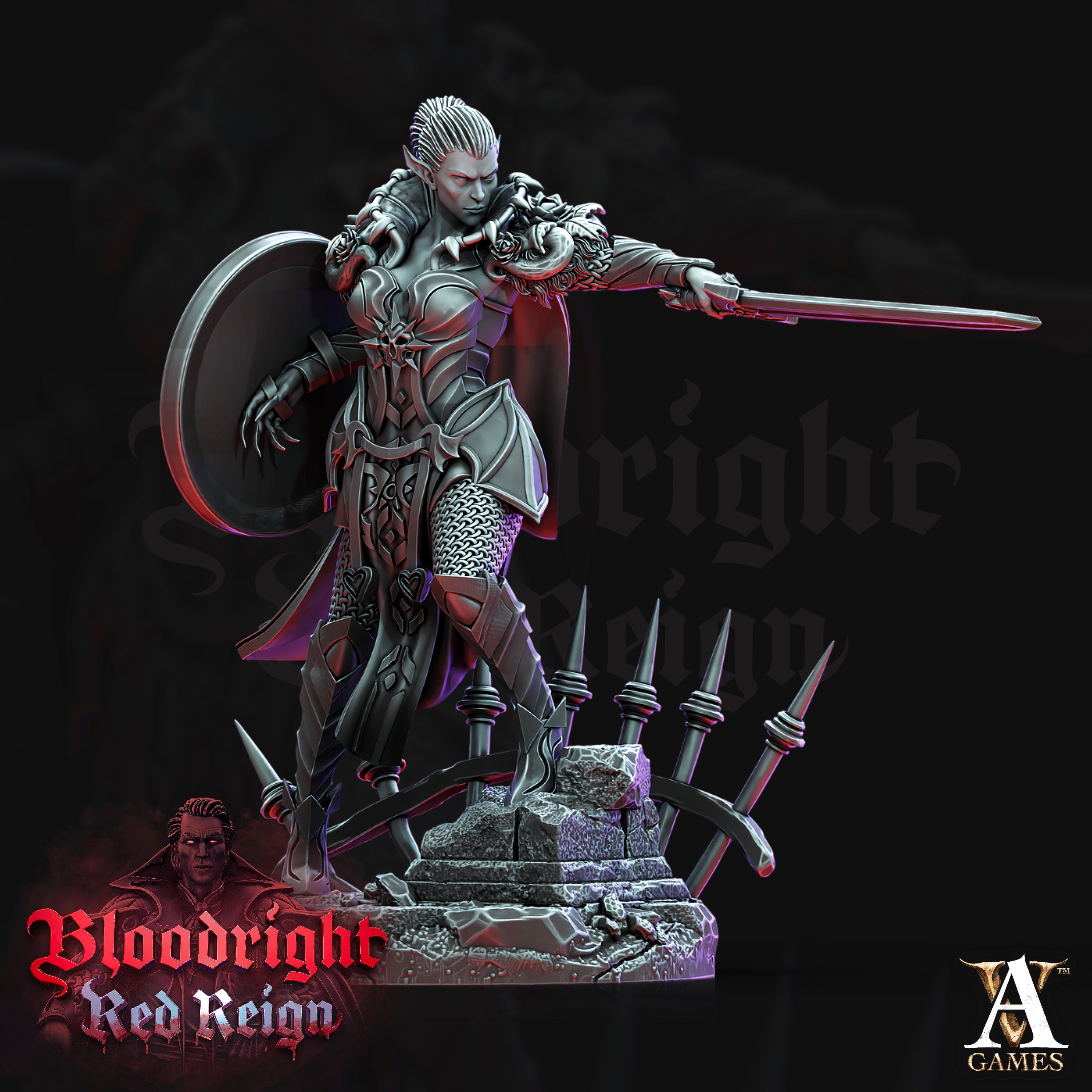 Daughters of Lilith Unit (4) - Bloodright Vampires Archvillain Games