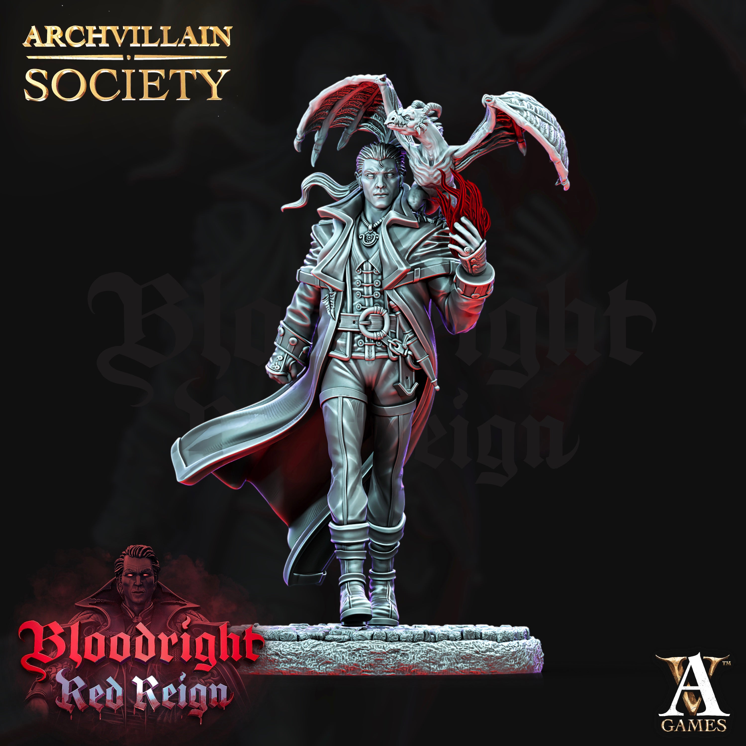 Kostya Alexandrov, Warlock of Lilith - Bloodright Vampires Archvillain Games