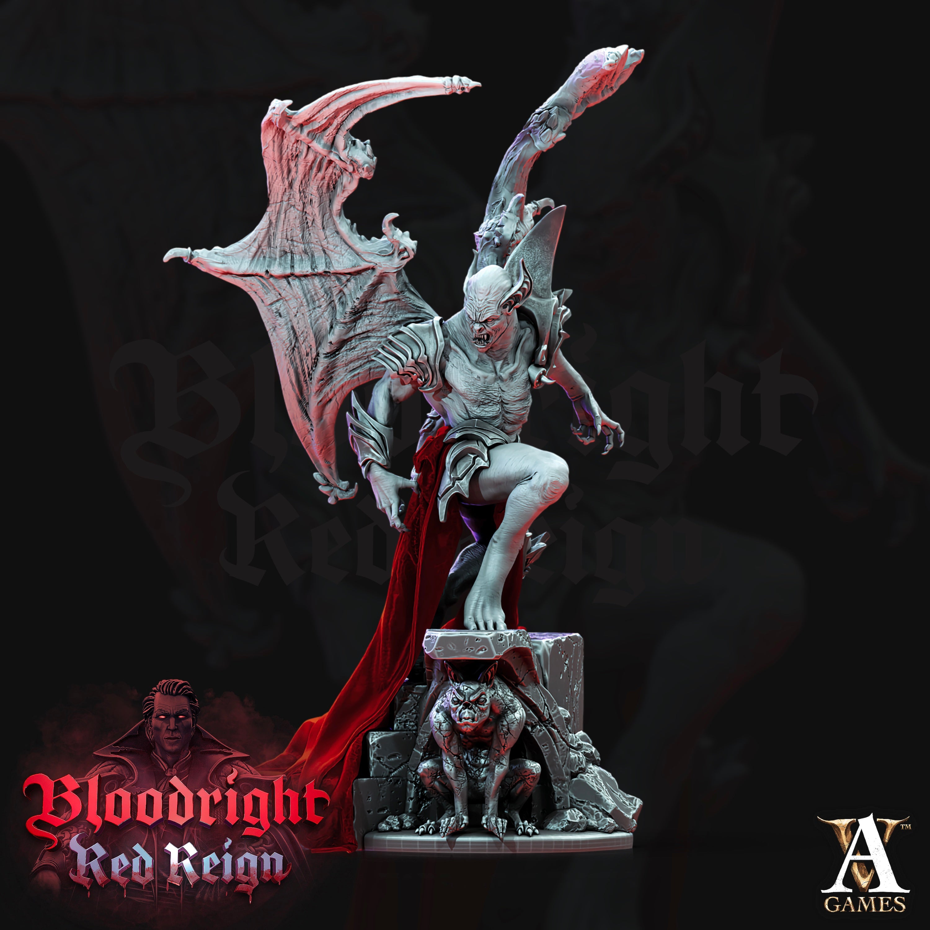 Vampire Elders Unit (4) - Bloodright Vampires Archvillain Games