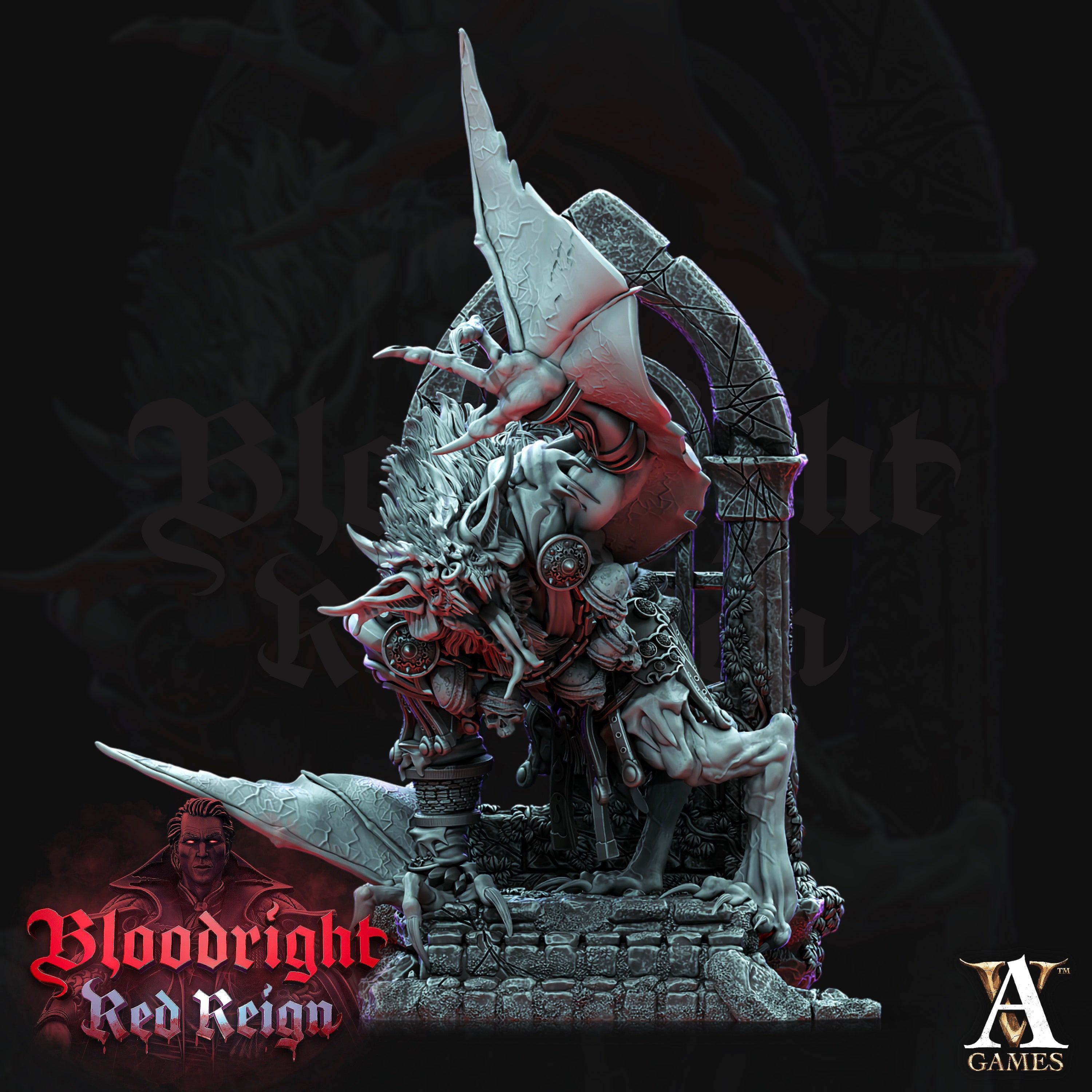 Vampire Miasma Unit (4) - Bloodright Vampires Archvillain Games