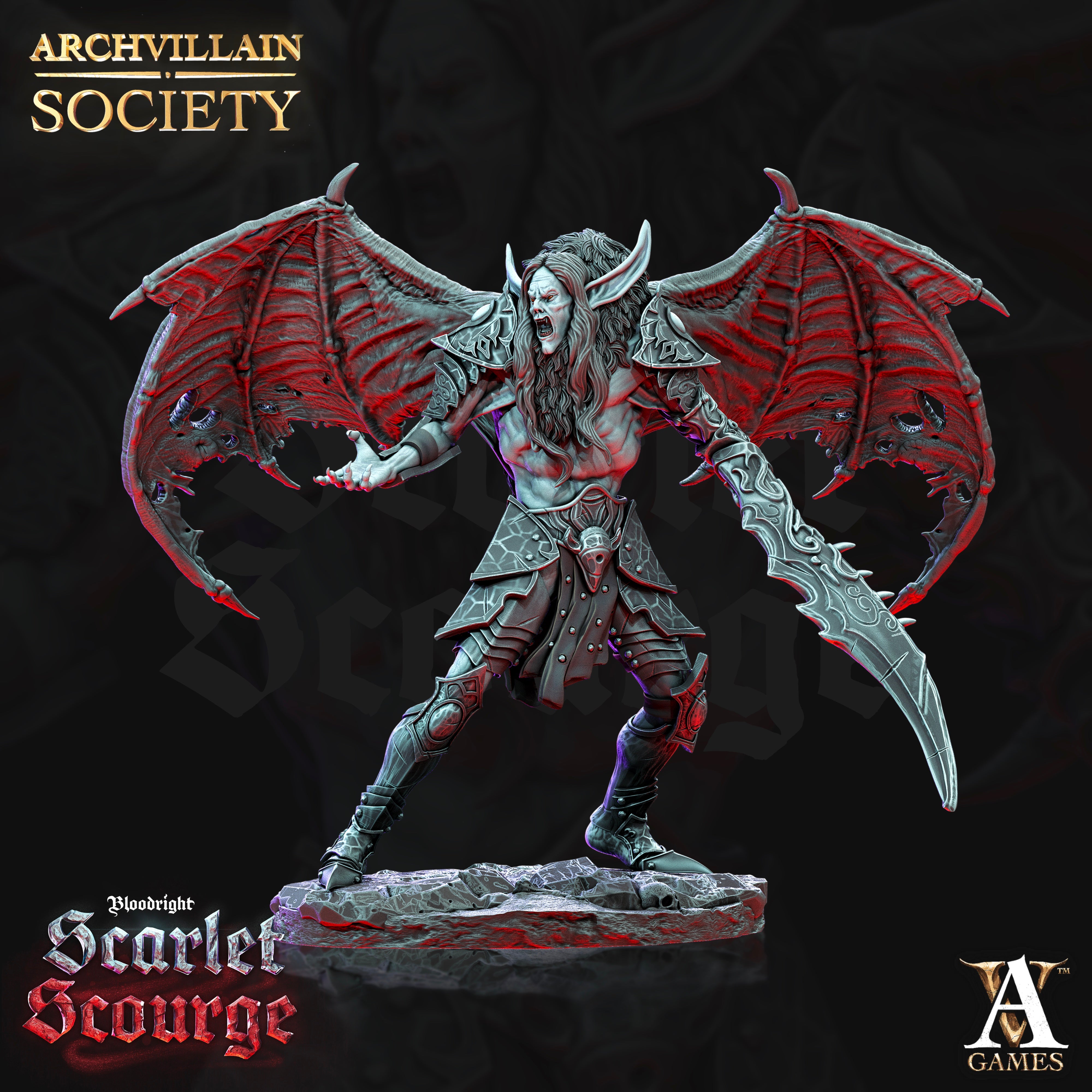 Kirath the Sentinel - Bloodright Vampires Archvillain Games