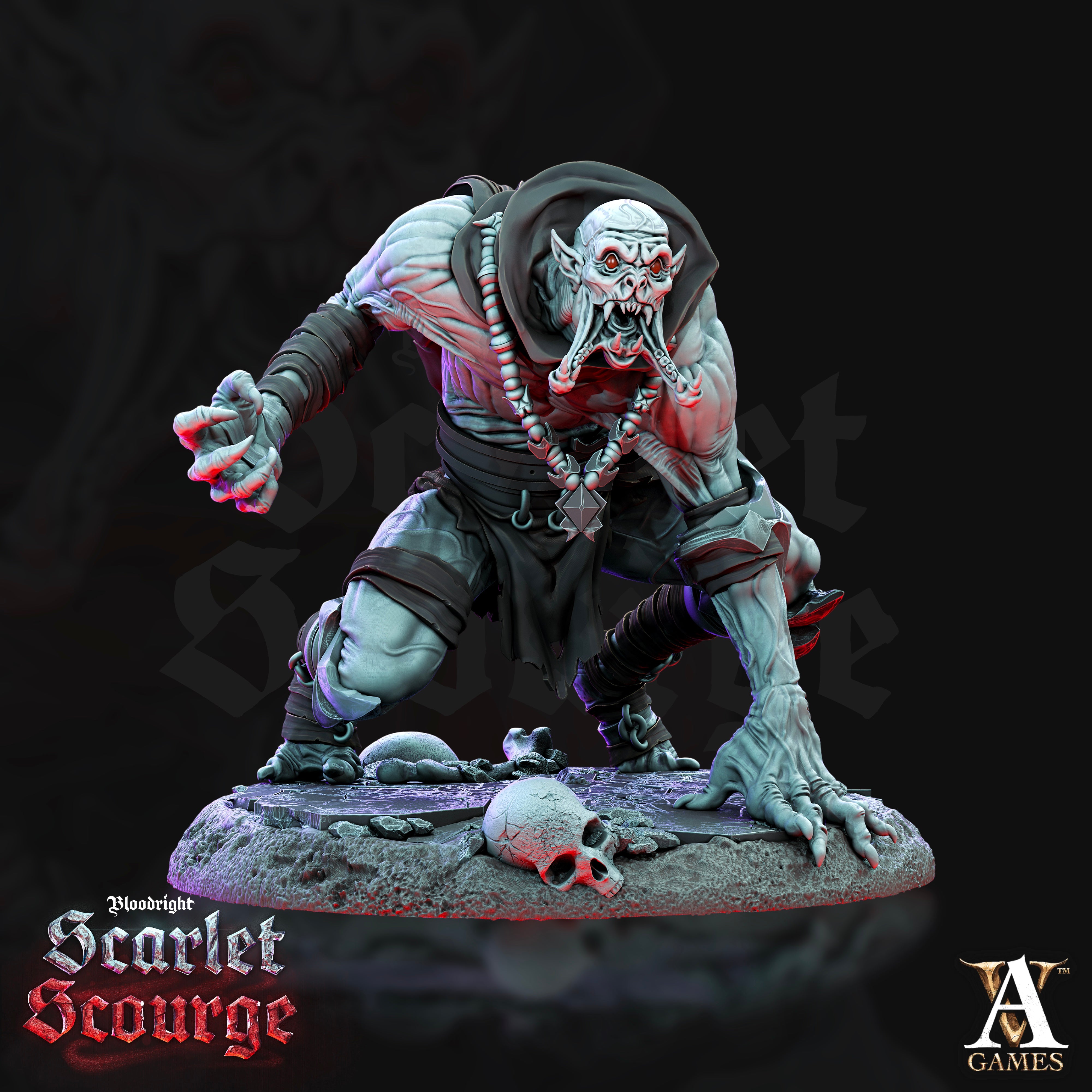 Awakened Ghouls Unit (4) - Bloodright Vampires Archvillain Games