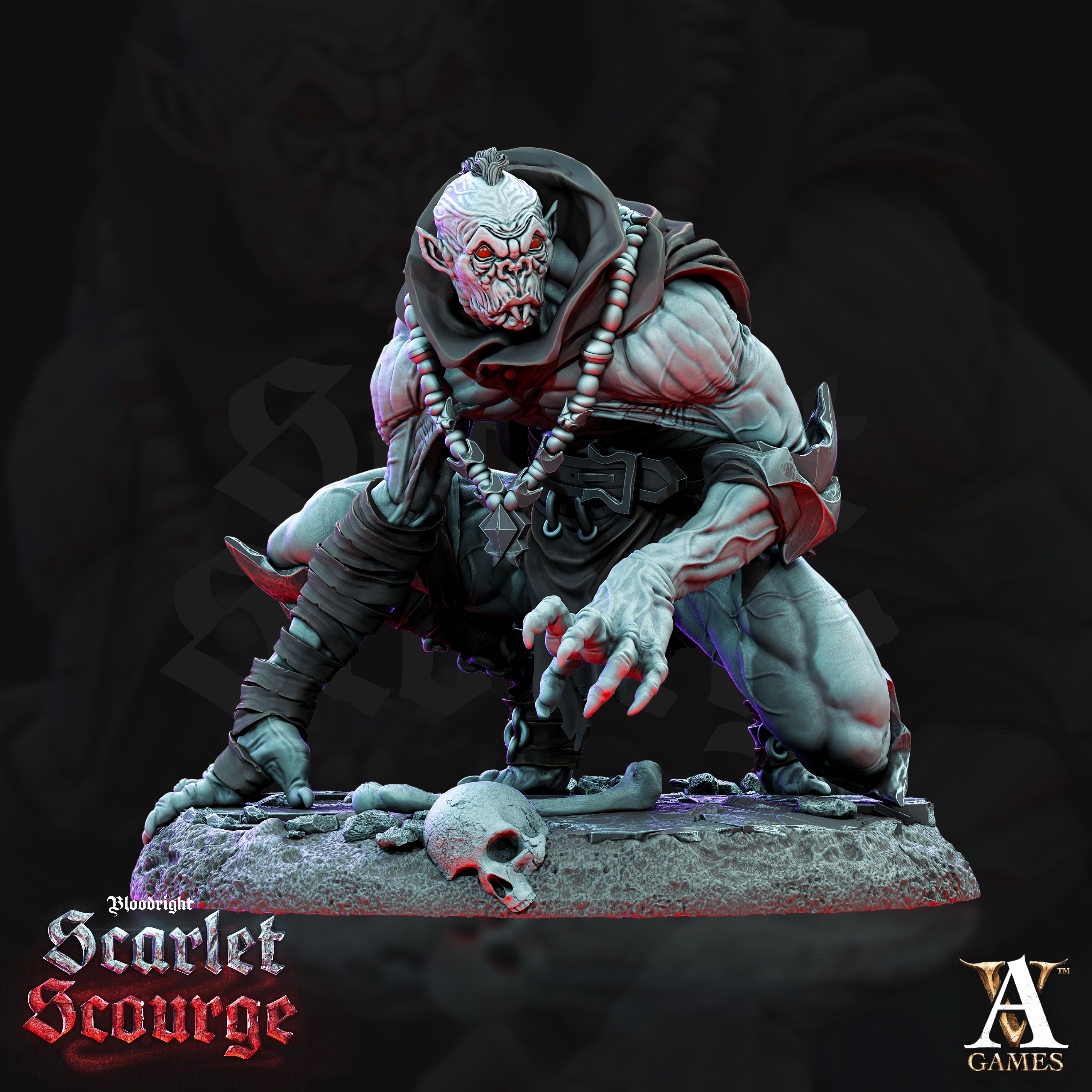 Awakened Ghouls Unit (4) - Bloodright Vampires Archvillain Games