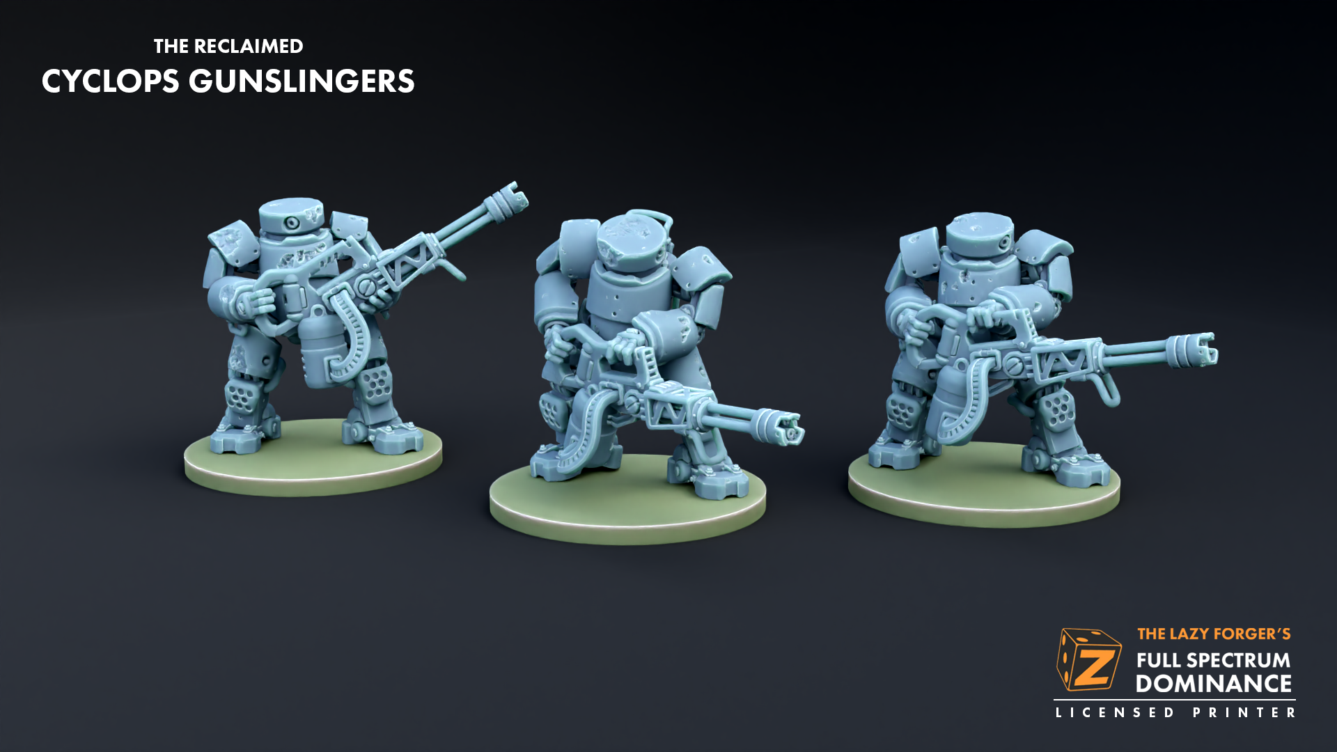 Cyclops Gunslingers (3) - The Reclaimed The Lazy Forger