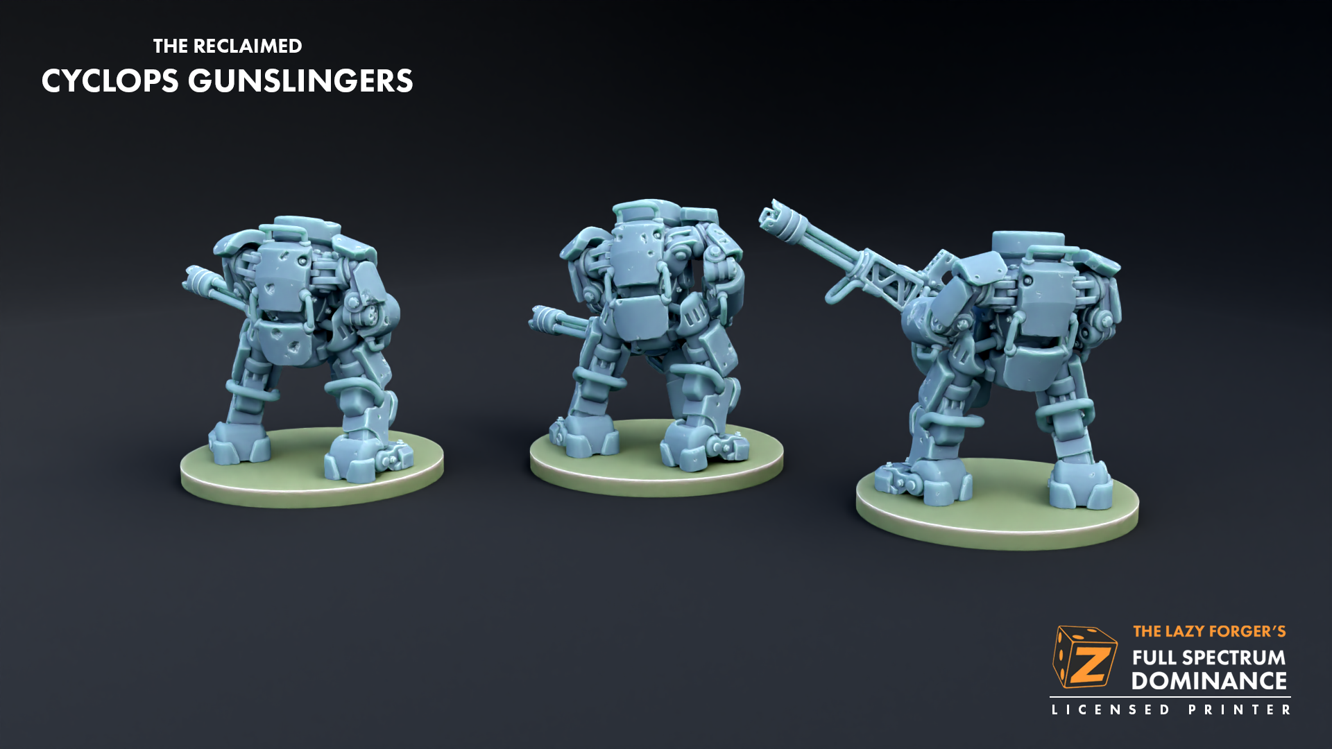 Cyclops Gunslingers (3) - The Reclaimed The Lazy Forger