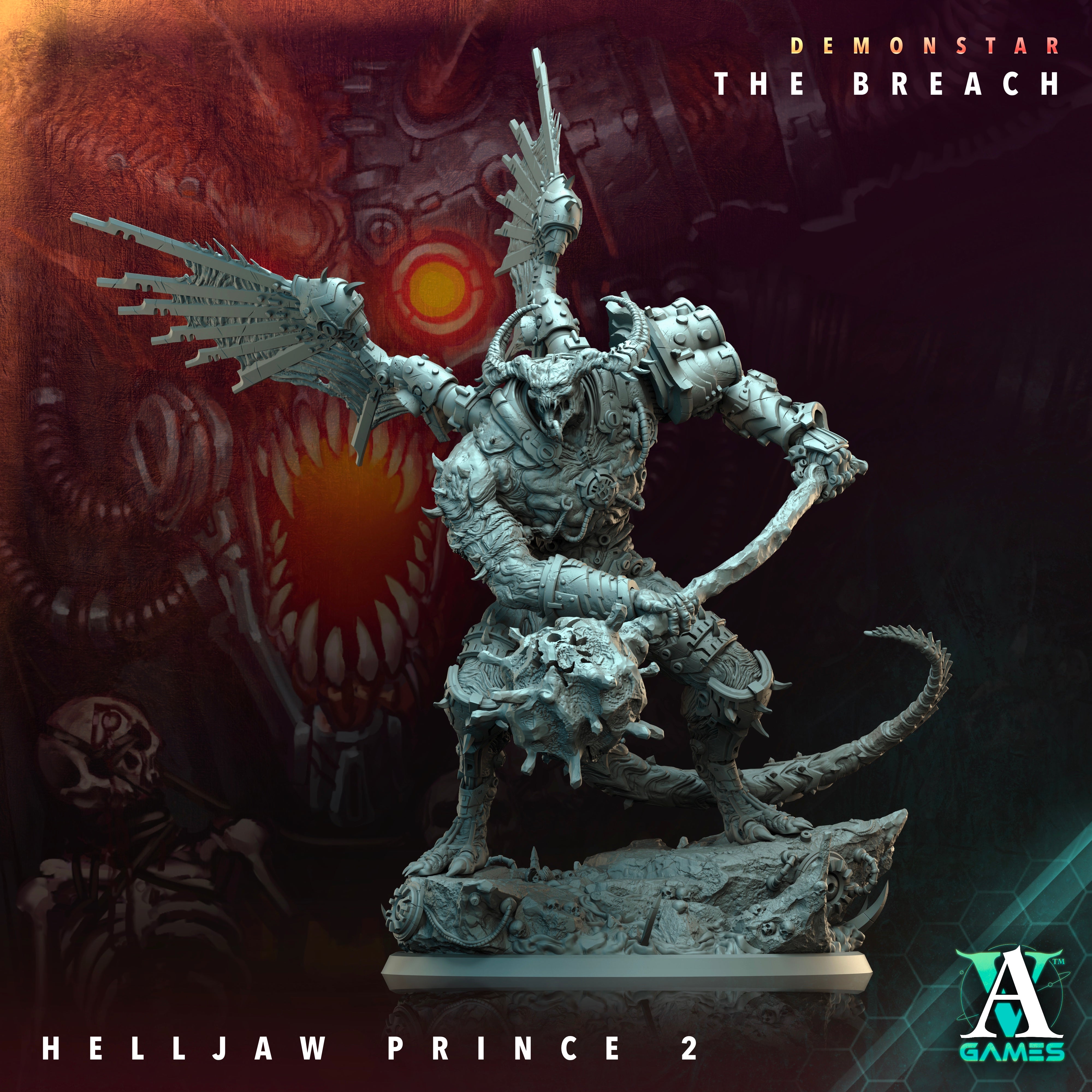 Helljaw Princes - Demonstar Scions Archvillain Games