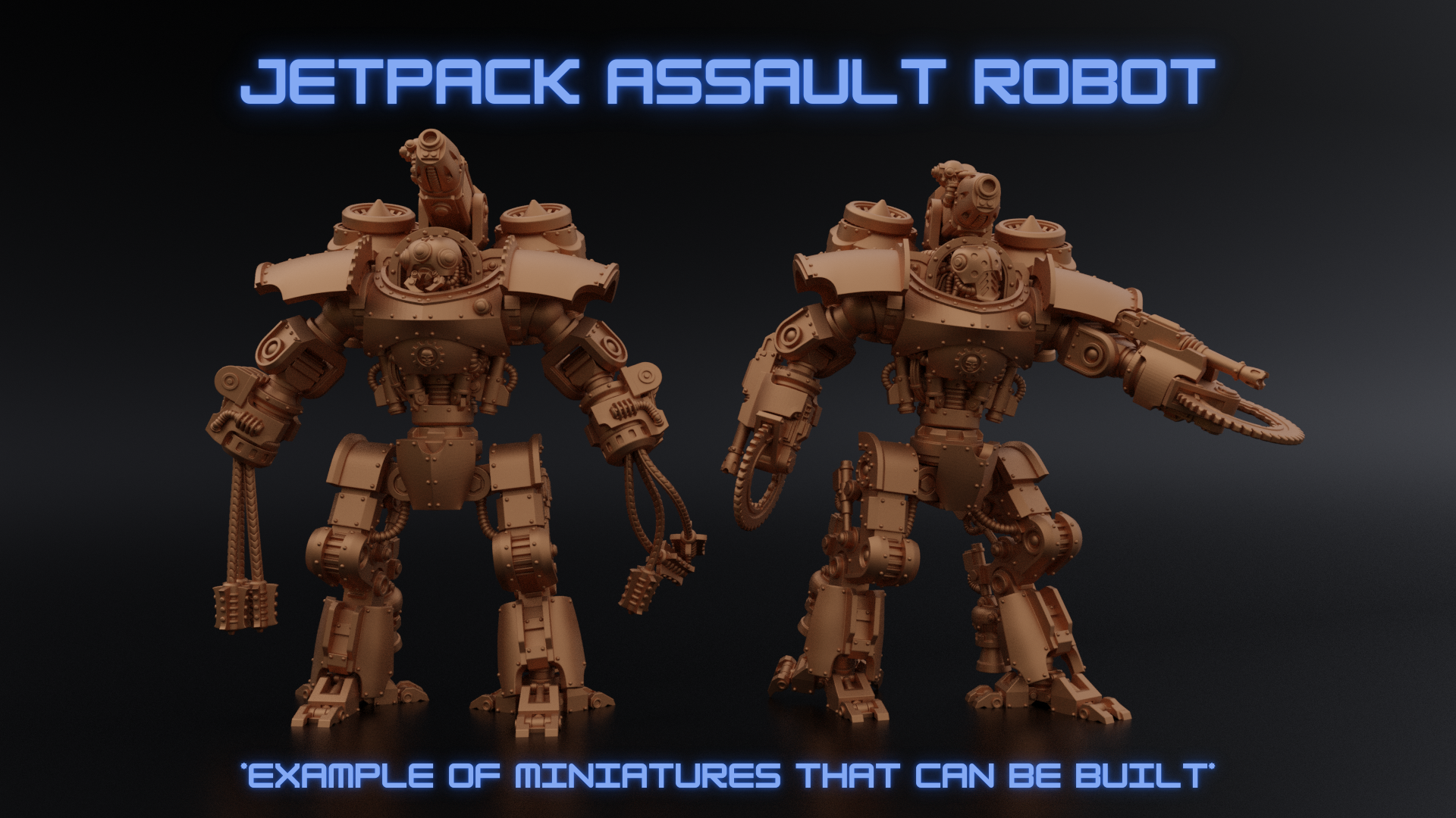 Jetpack Assault Robot (1) Realm of Gears