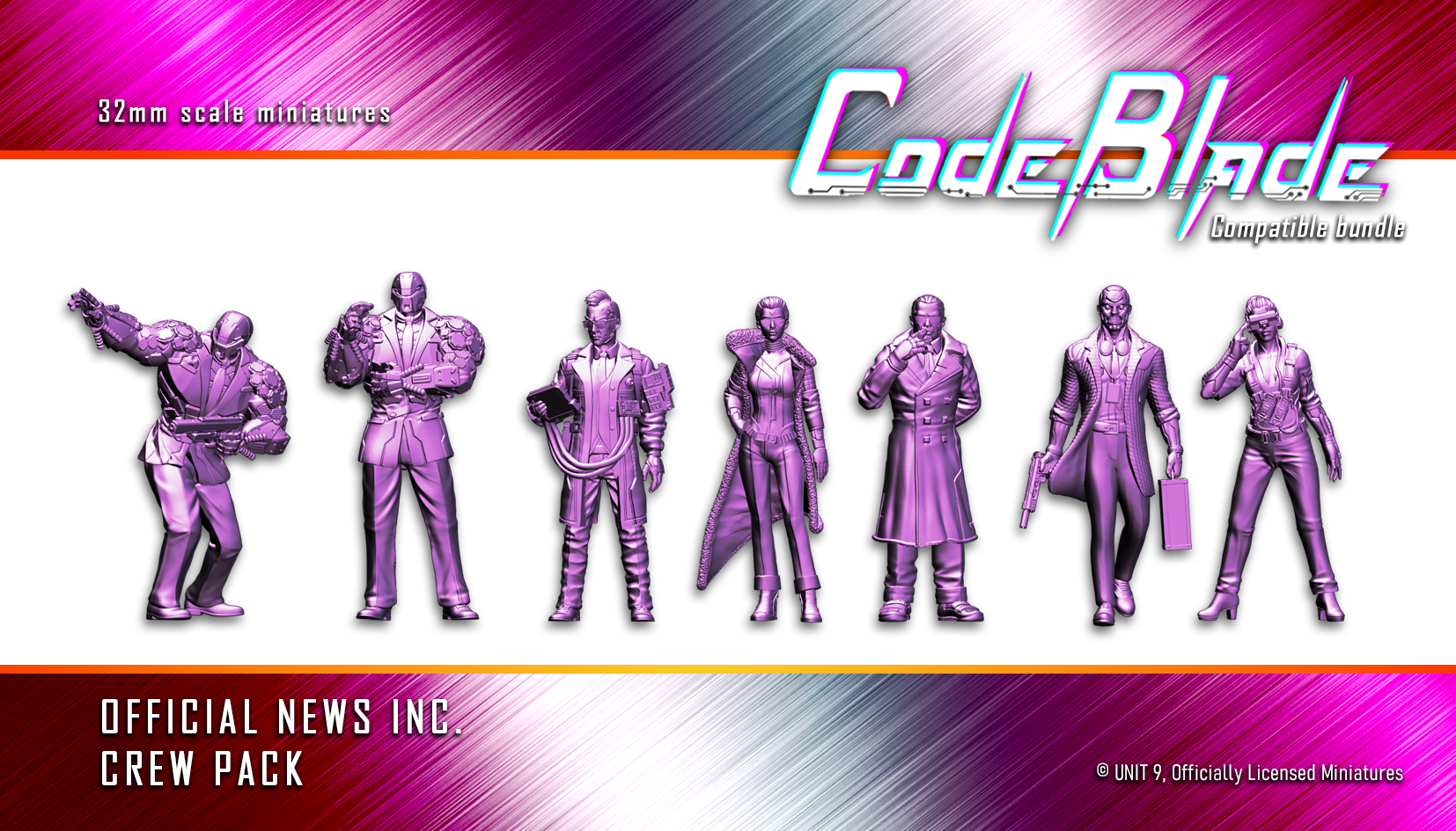 Official News Inc. Crew Pack - CodeBlade compatible (Copy) Unit 9