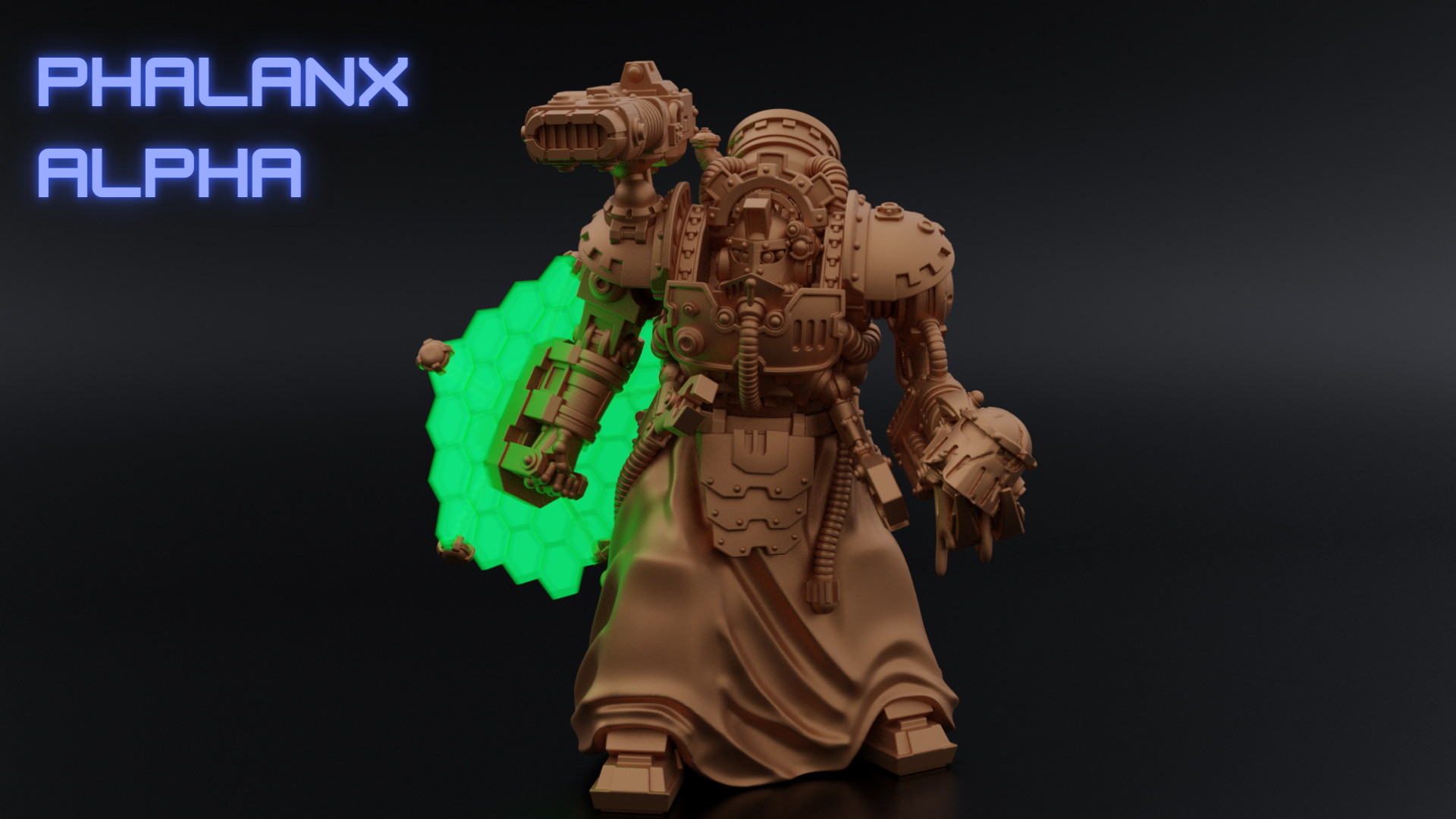 Phalanx Bodyguard Cyborg unit (3) Realm of Gears