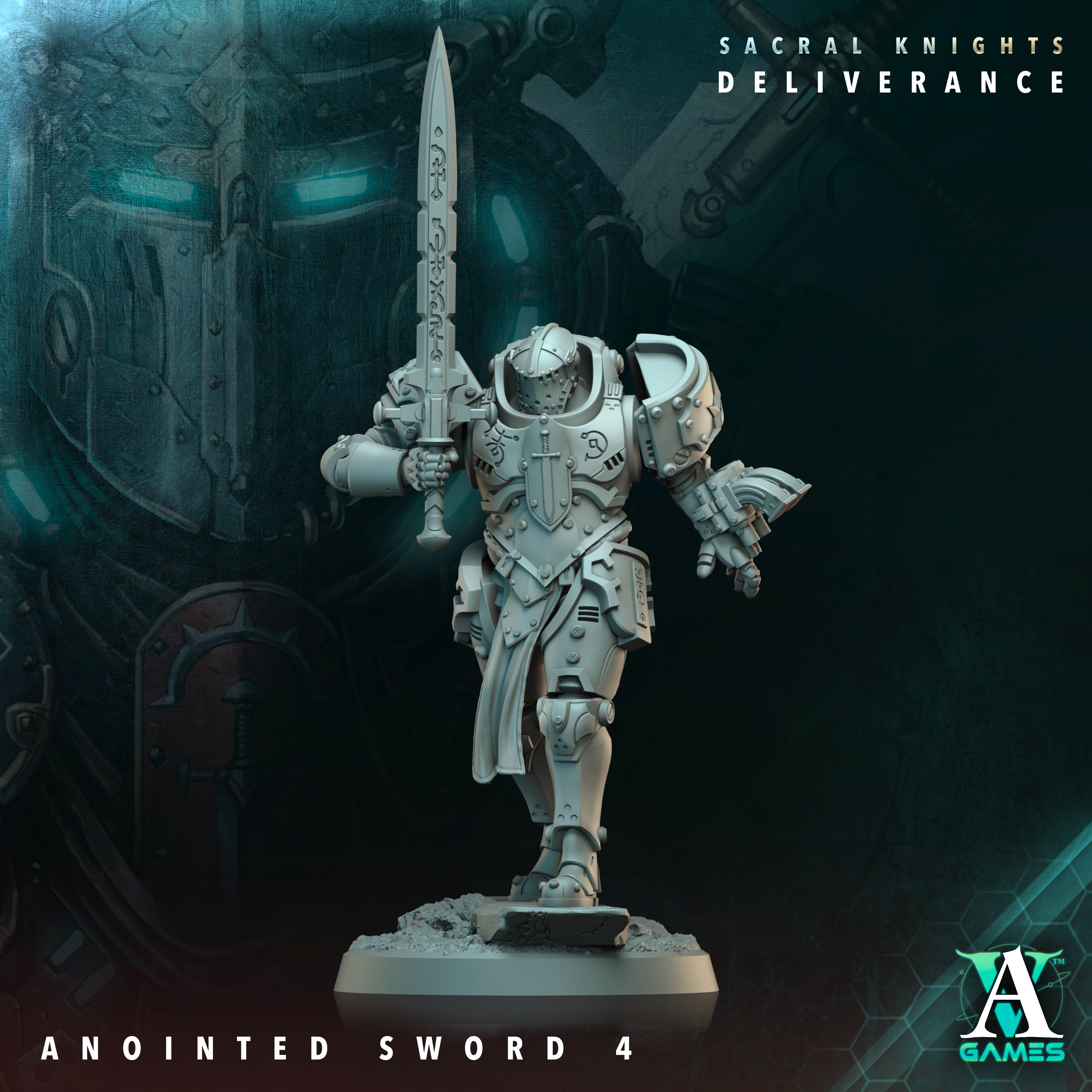 Anointed Swords (6) - Astral Crusaders Archvillain Games