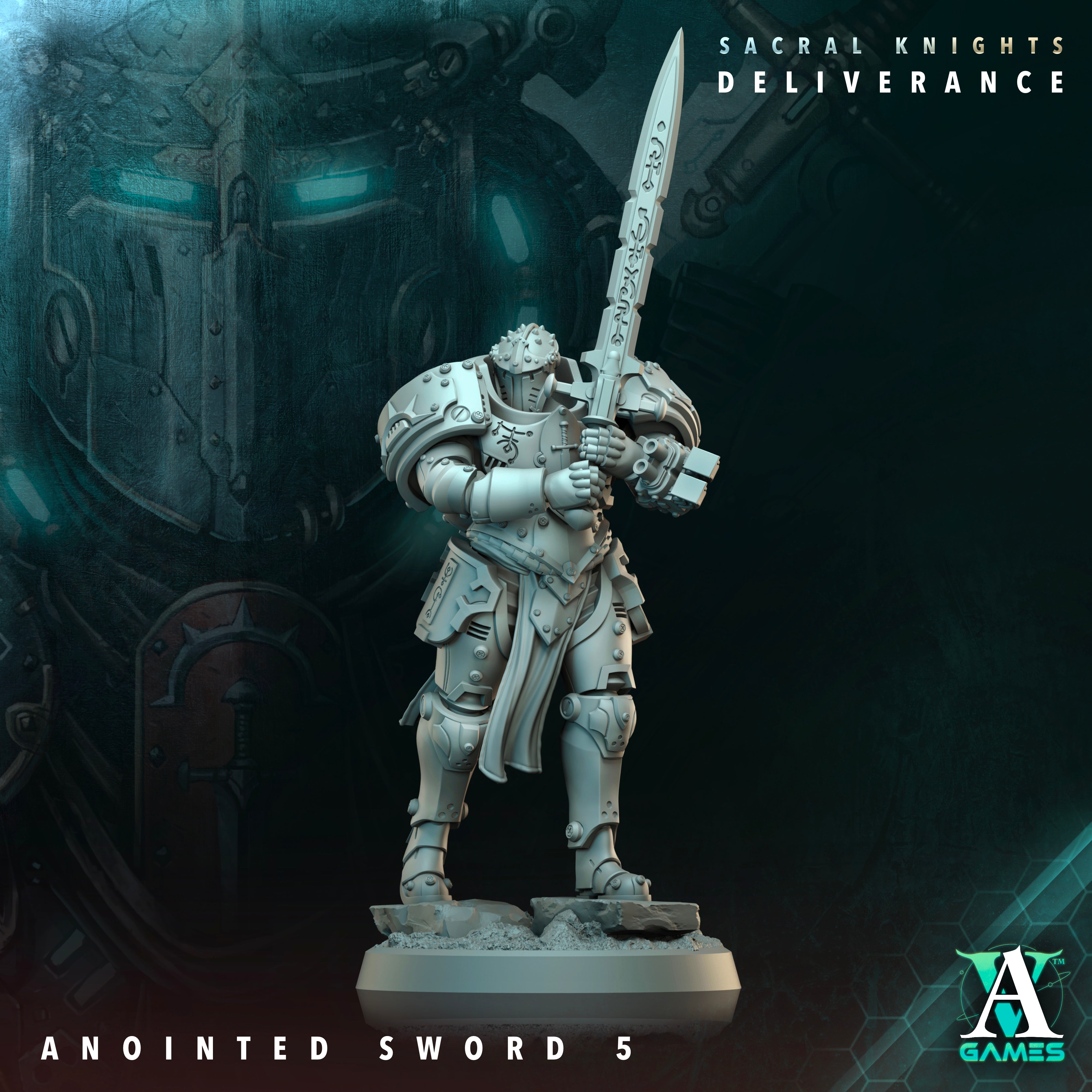 Anointed Swords (6) - Astral Crusaders Archvillain Games