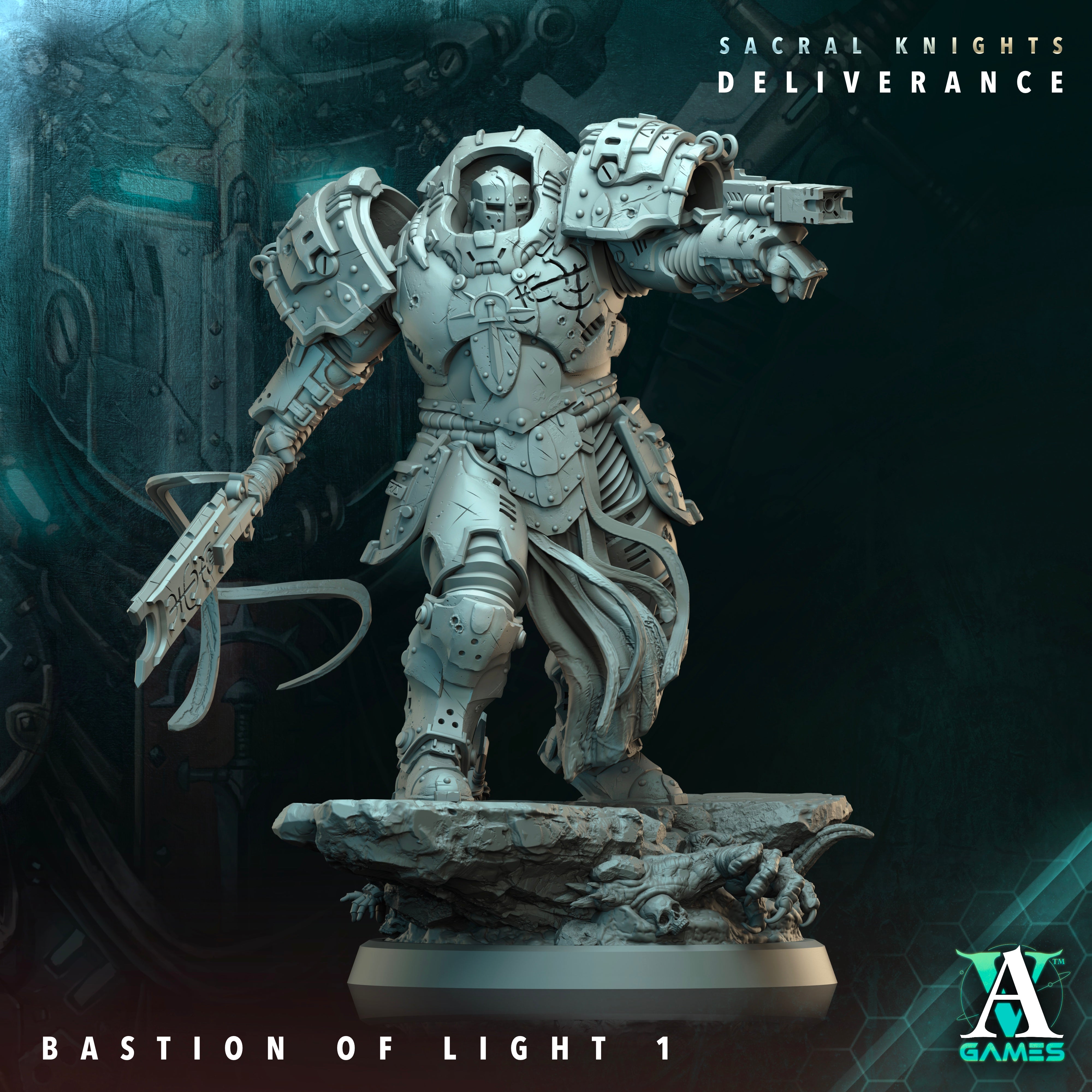 Bastions of Light Squad (6) - Astral Crusaders Archvillain Games