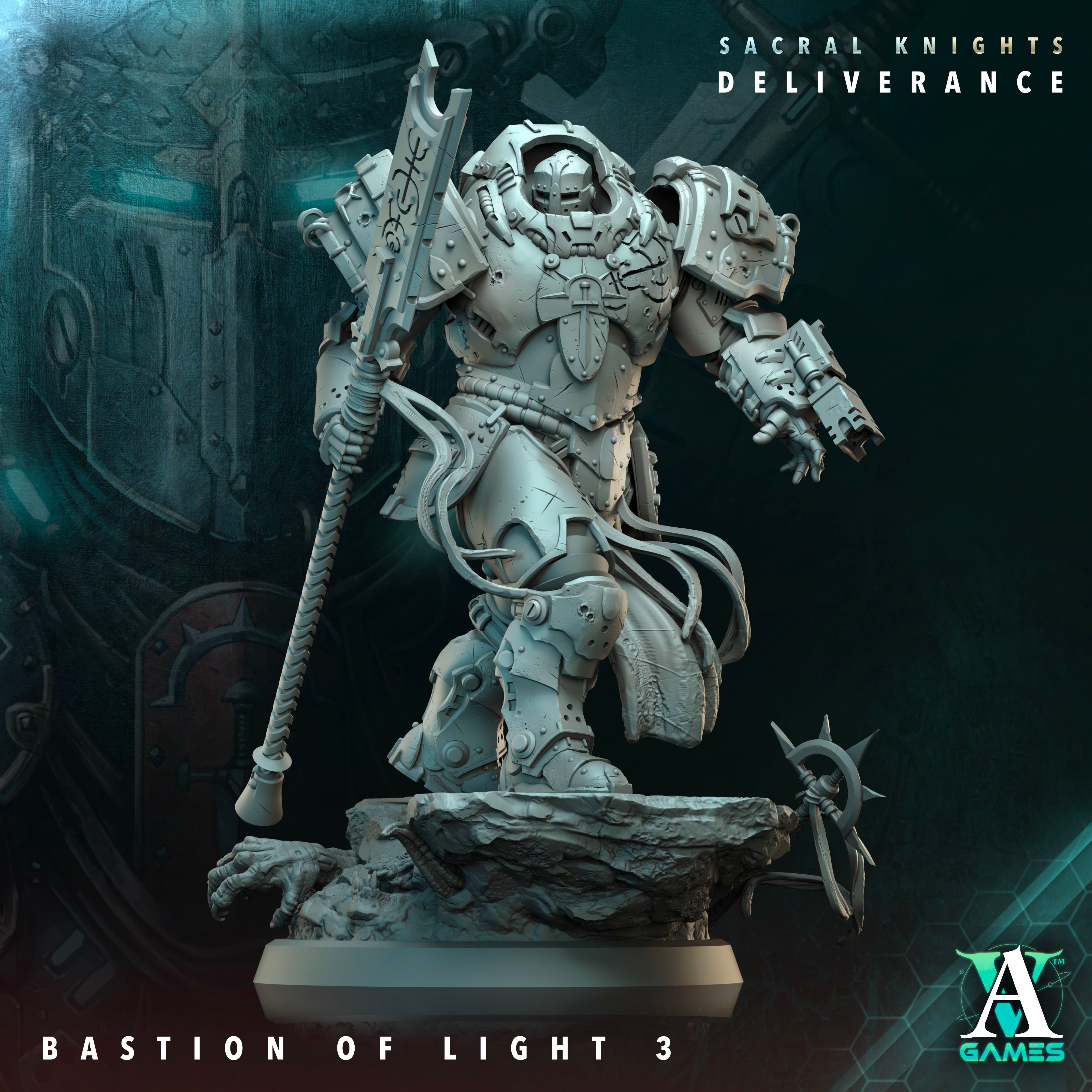 Bastions of Light Squad (6) - Astral Crusaders Archvillain Games