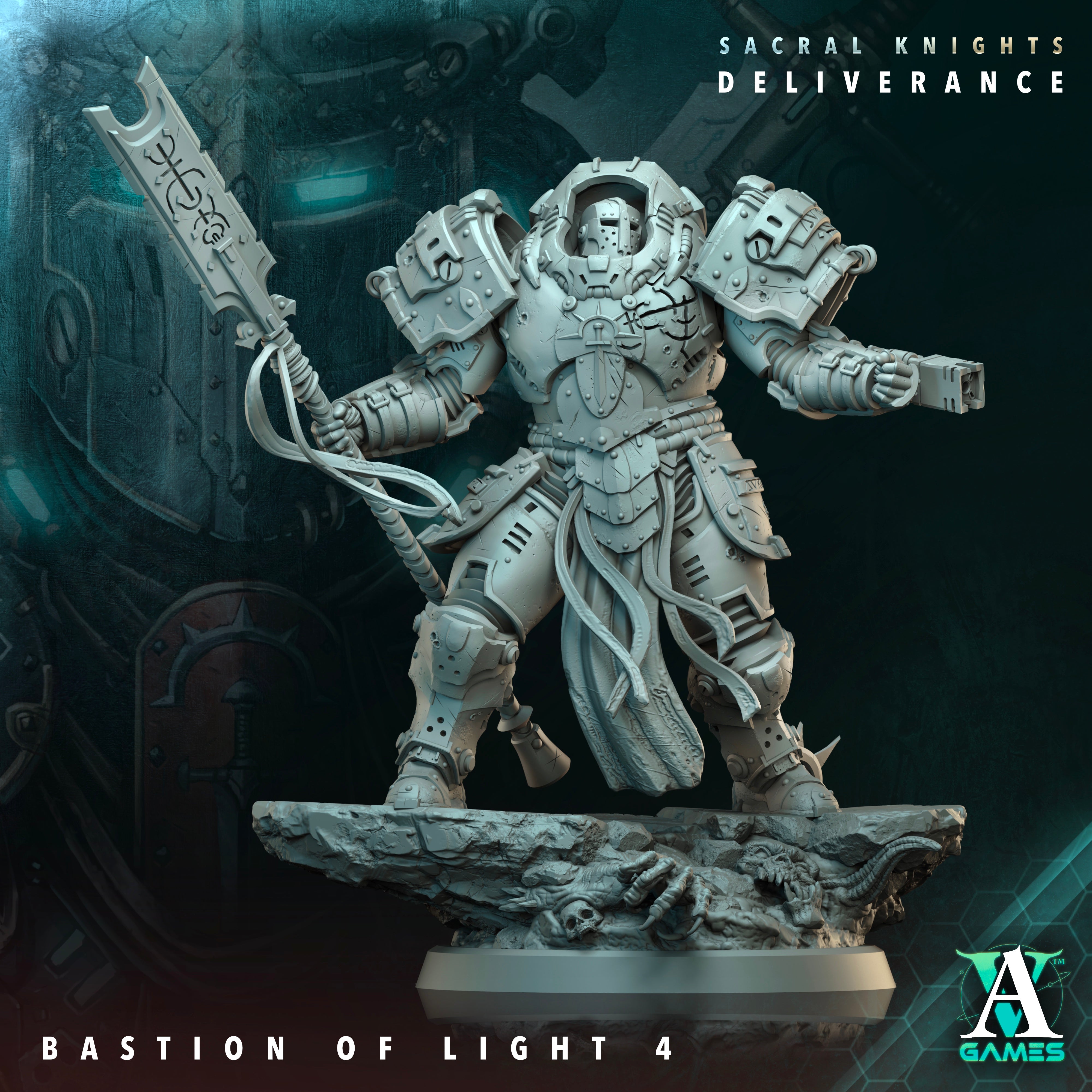 Bastions of Light Squad (6) - Astral Crusaders Archvillain Games