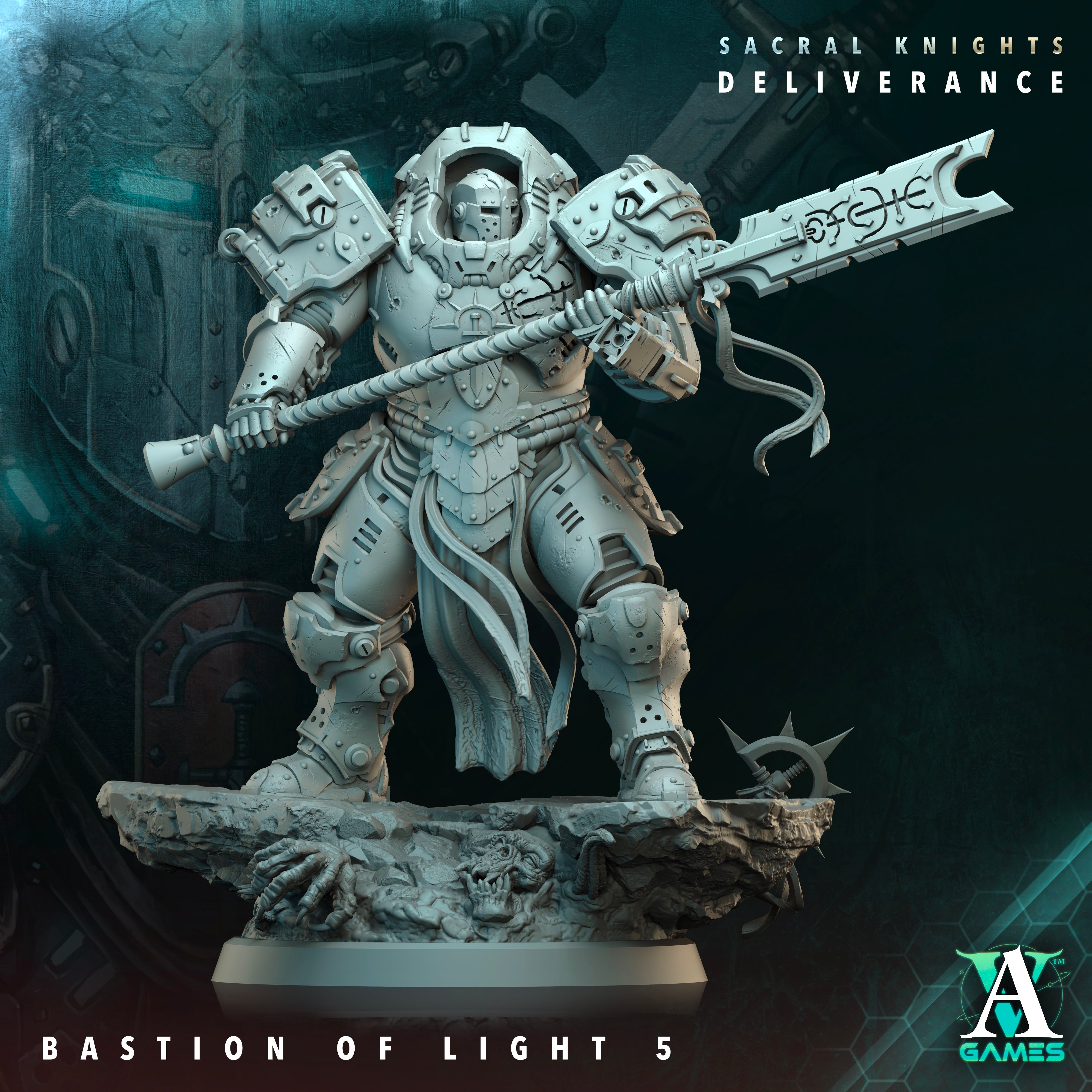 Bastions of Light Squad (6) - Astral Crusaders Archvillain Games