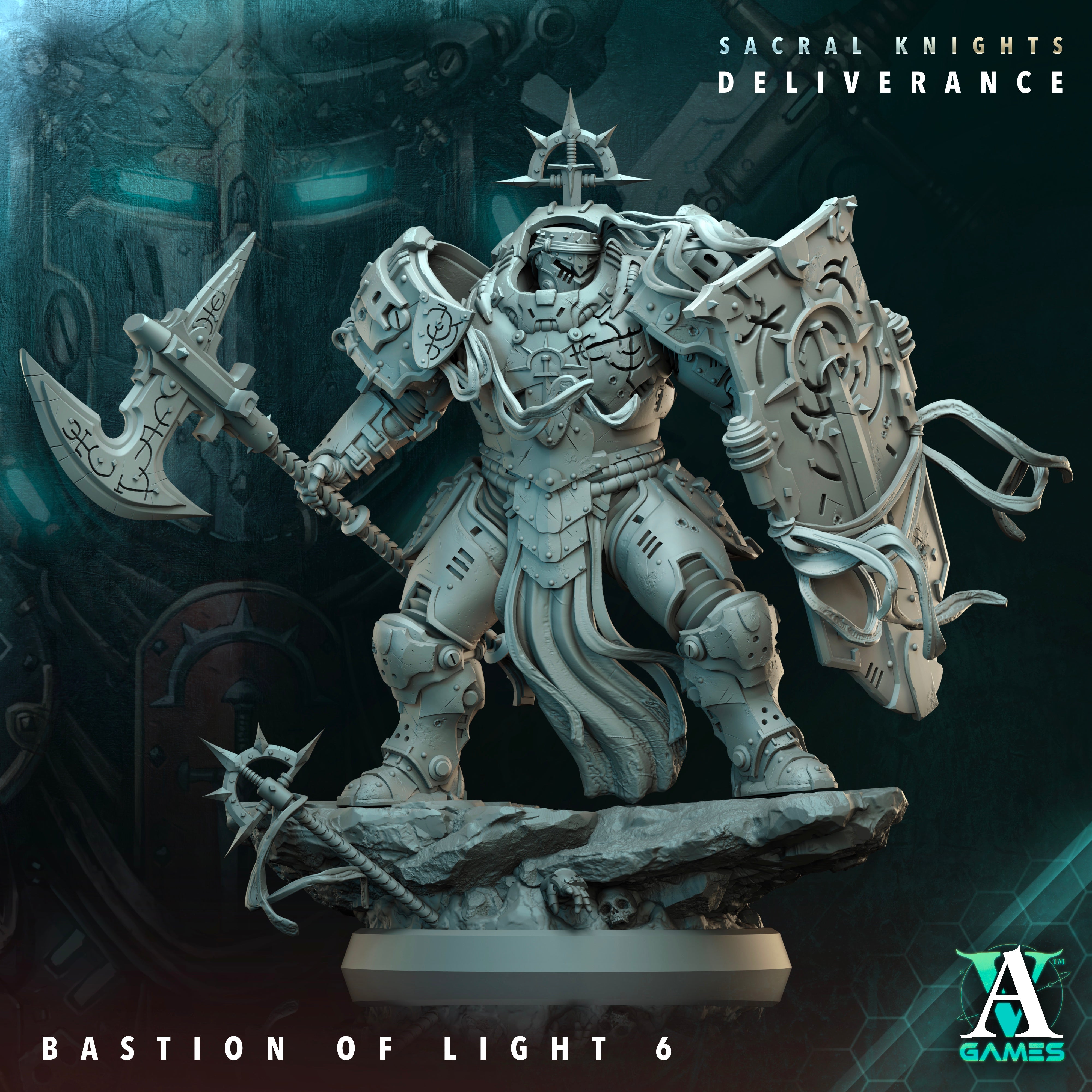 Bastions of Light Squad (6) - Astral Crusaders Archvillain Games