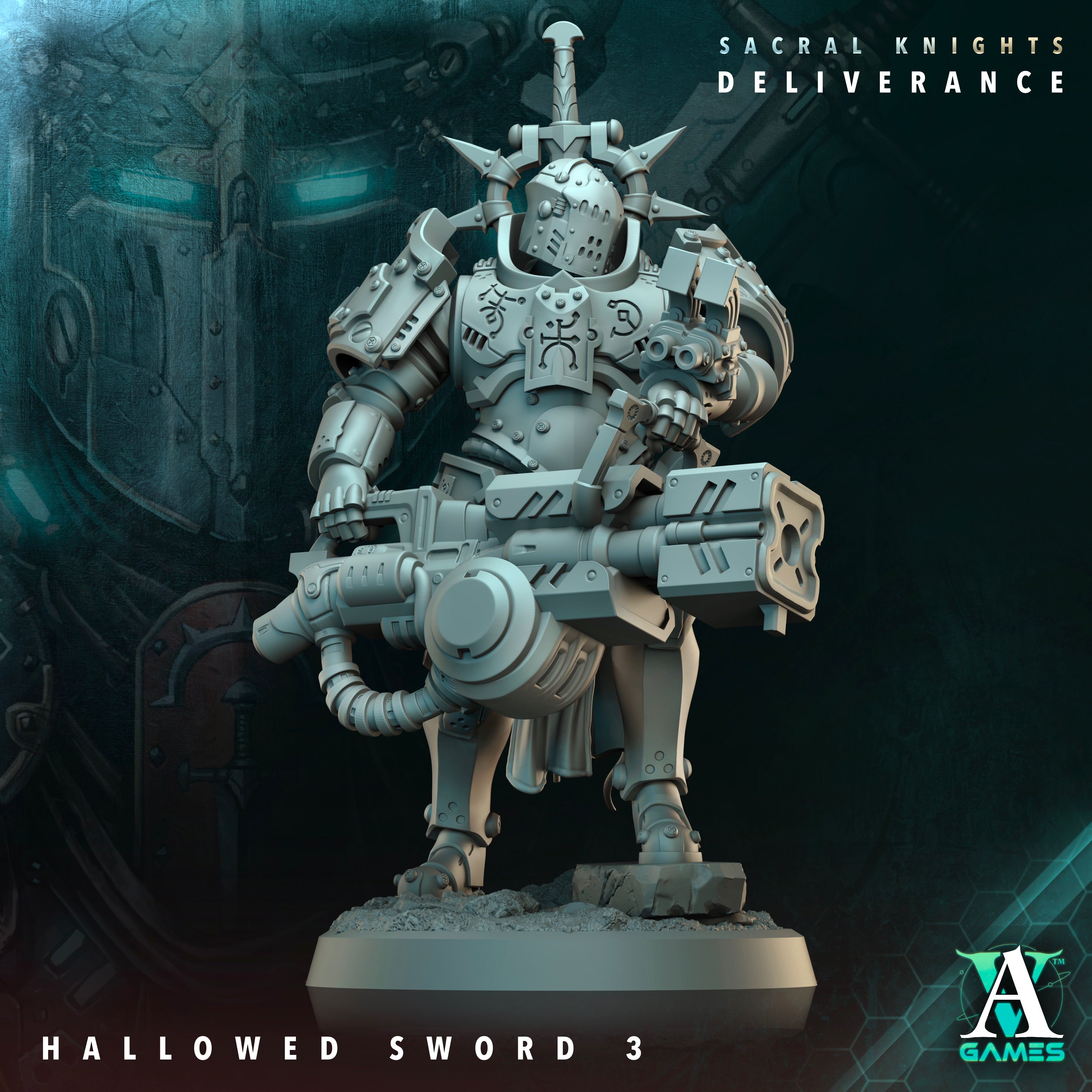 Hallowed Swords Squad (6) - Astral Crusaders Archvillain Games