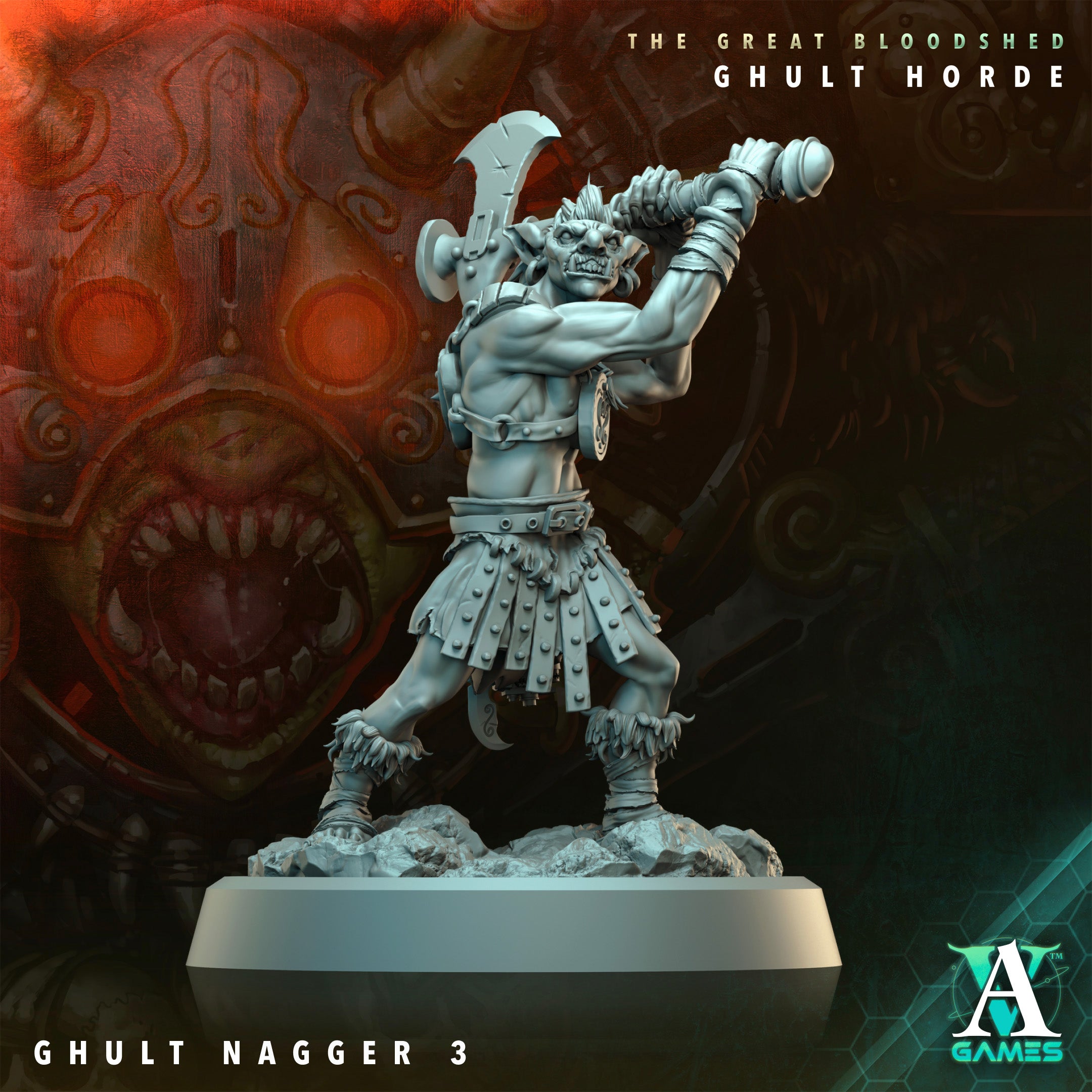 Nagger Squad (5) - Ghult Orcs Archvillain Games