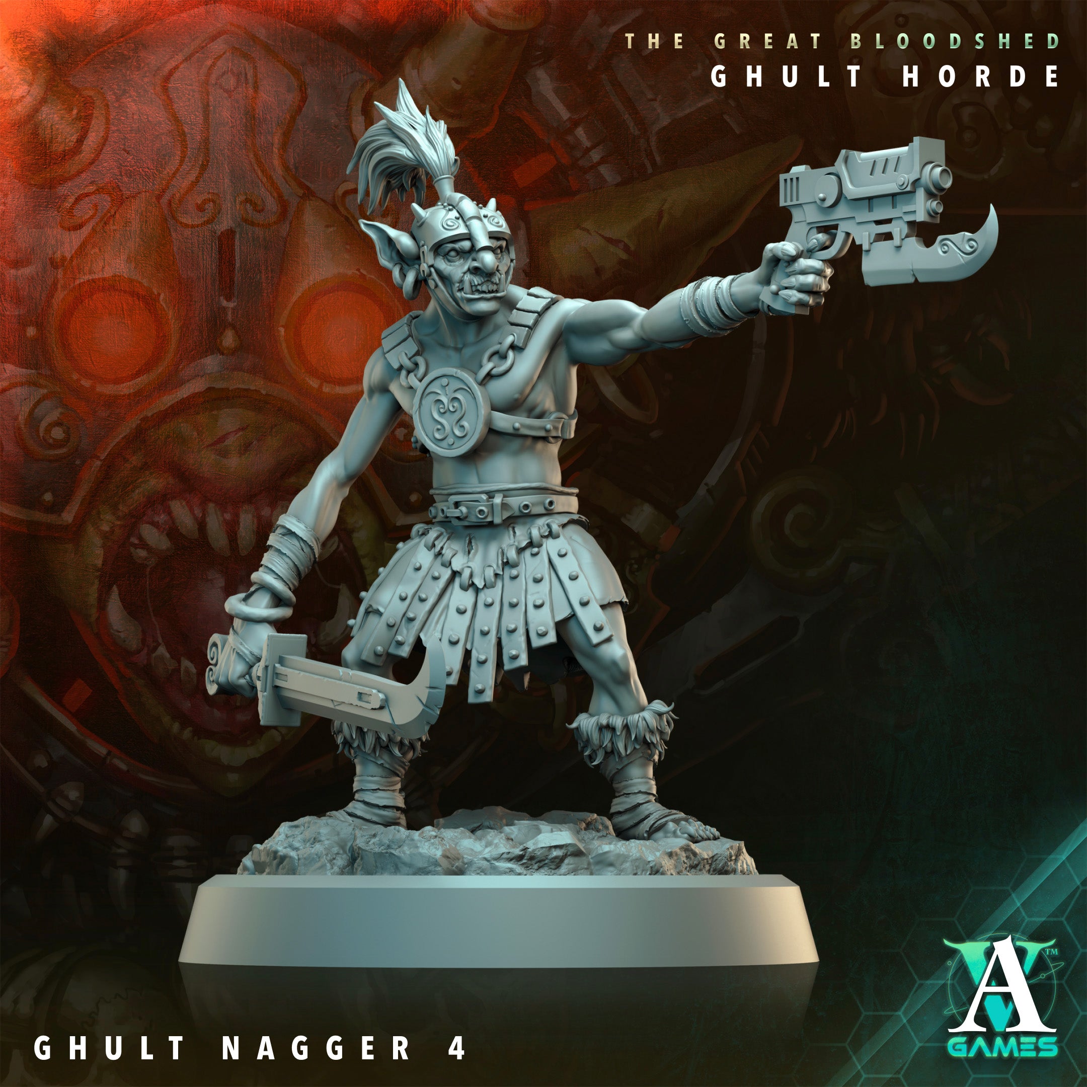 Nagger Squad (5) - Ghult Orcs Archvillain Games