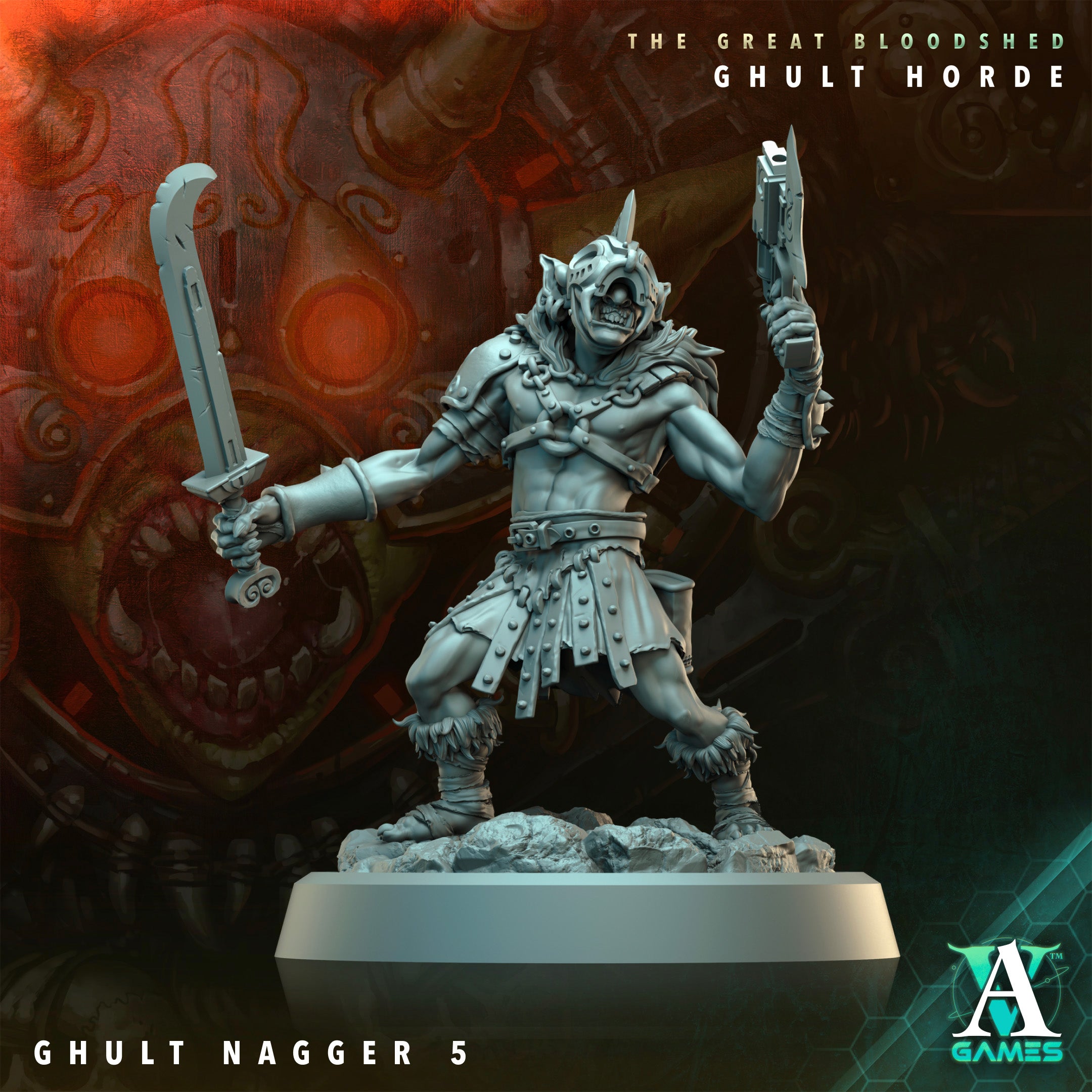 Nagger Squad (5) - Ghult Orcs Archvillain Games