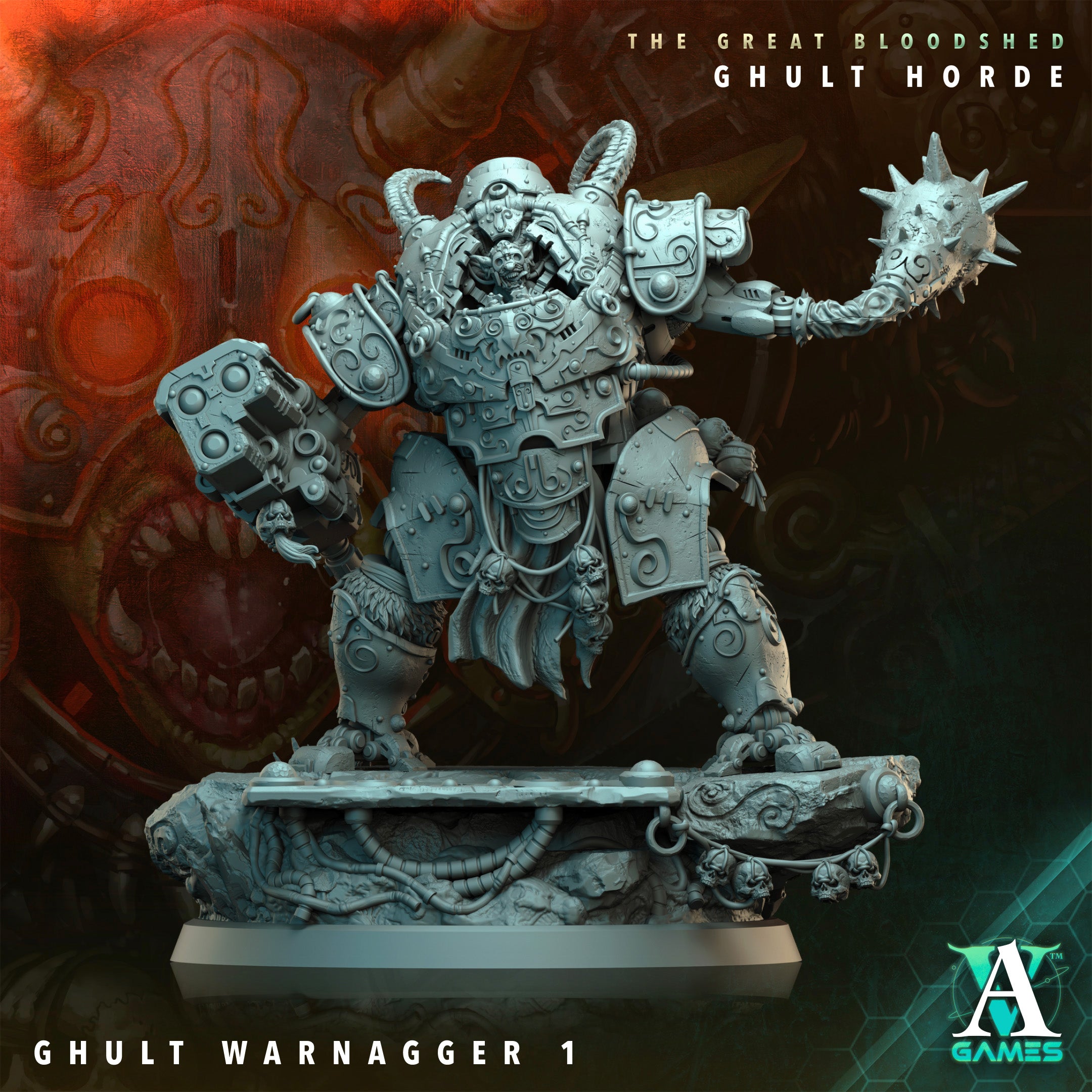 Warnagger Squad (3) - Ghult Orcs Archvillain Games