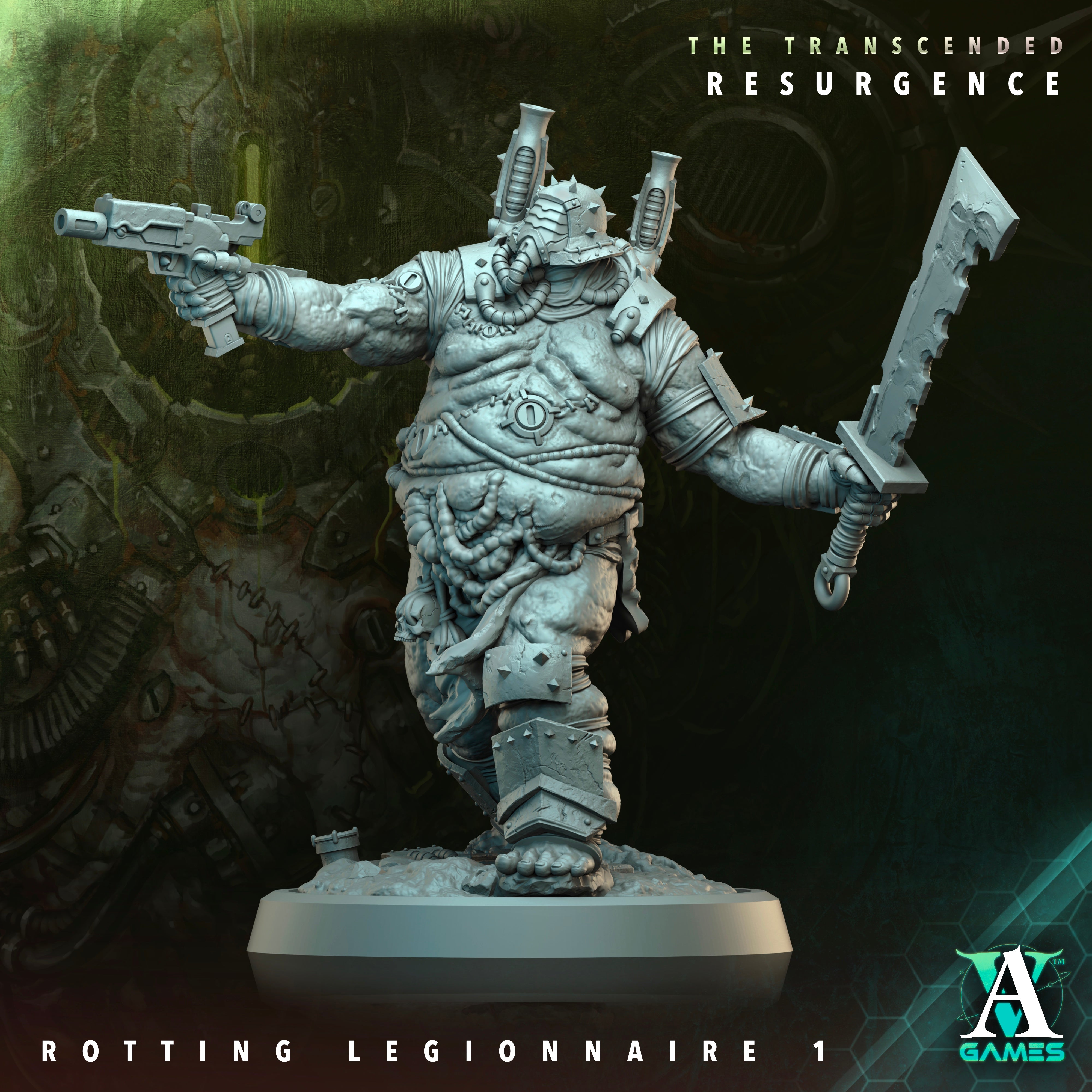 Rotting Legionnaire Unit (7) - The Transcended Archvillain Games