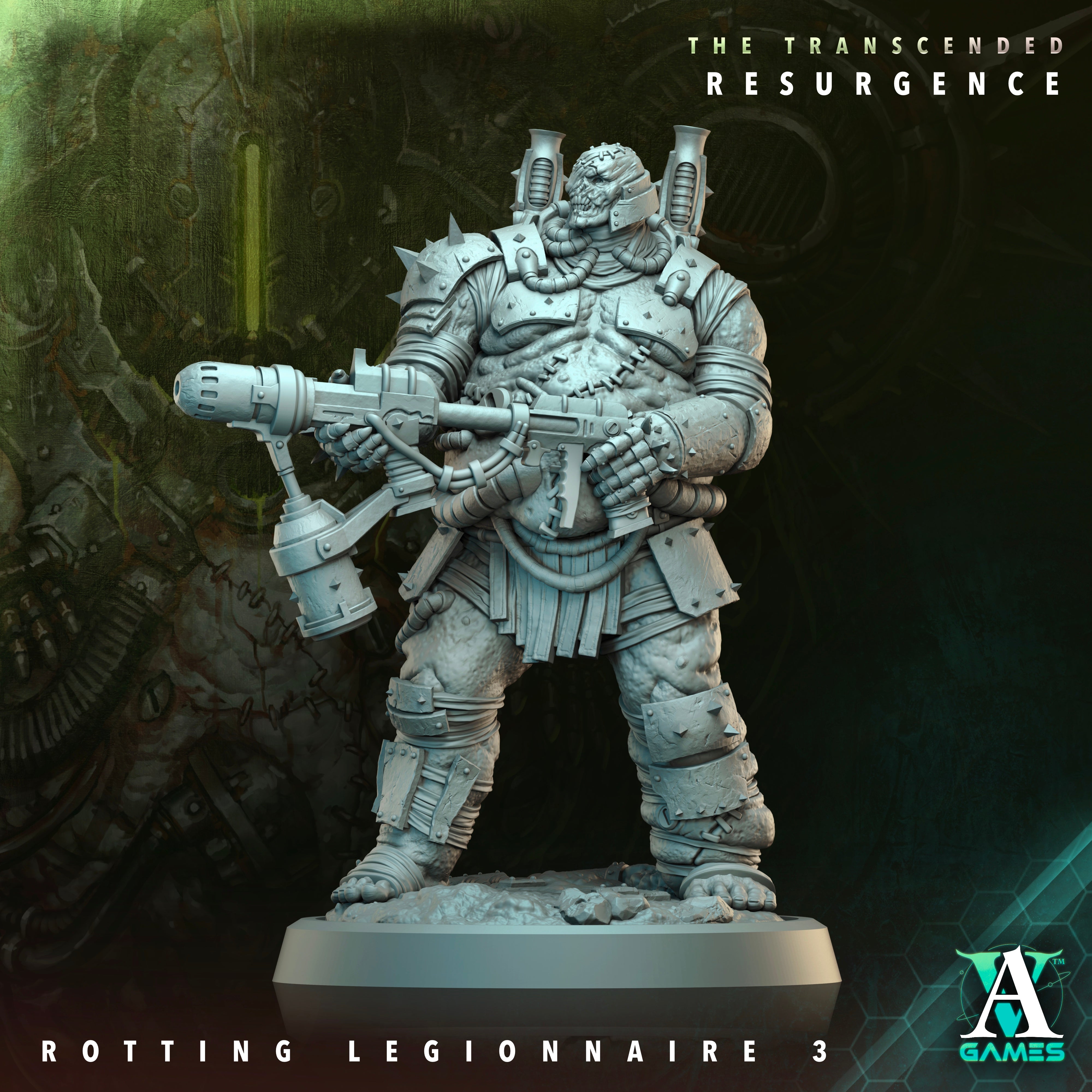 Rotting Legionnaire Unit (7) - The Transcended Archvillain Games