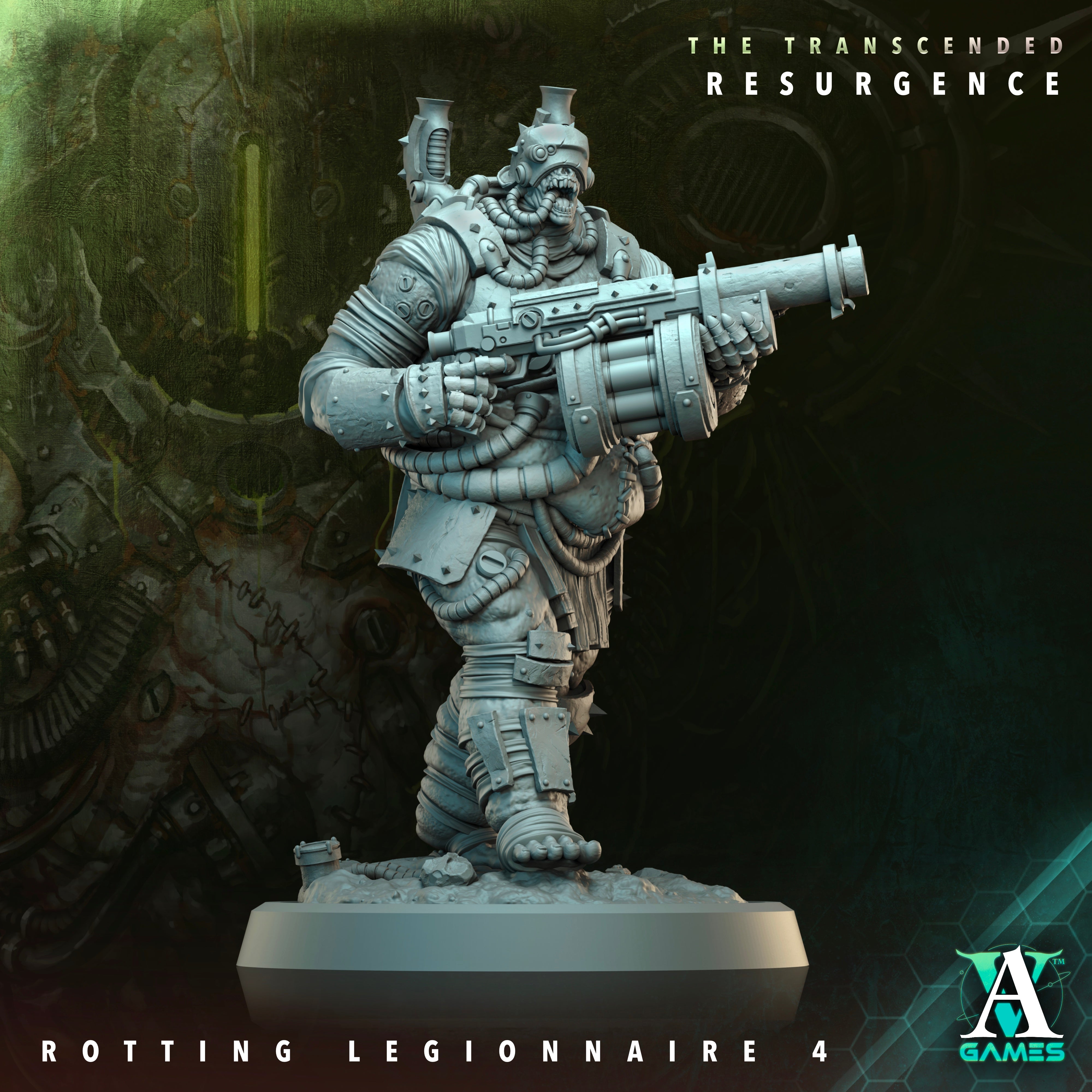 Rotting Legionnaire Unit (7) - The Transcended Archvillain Games