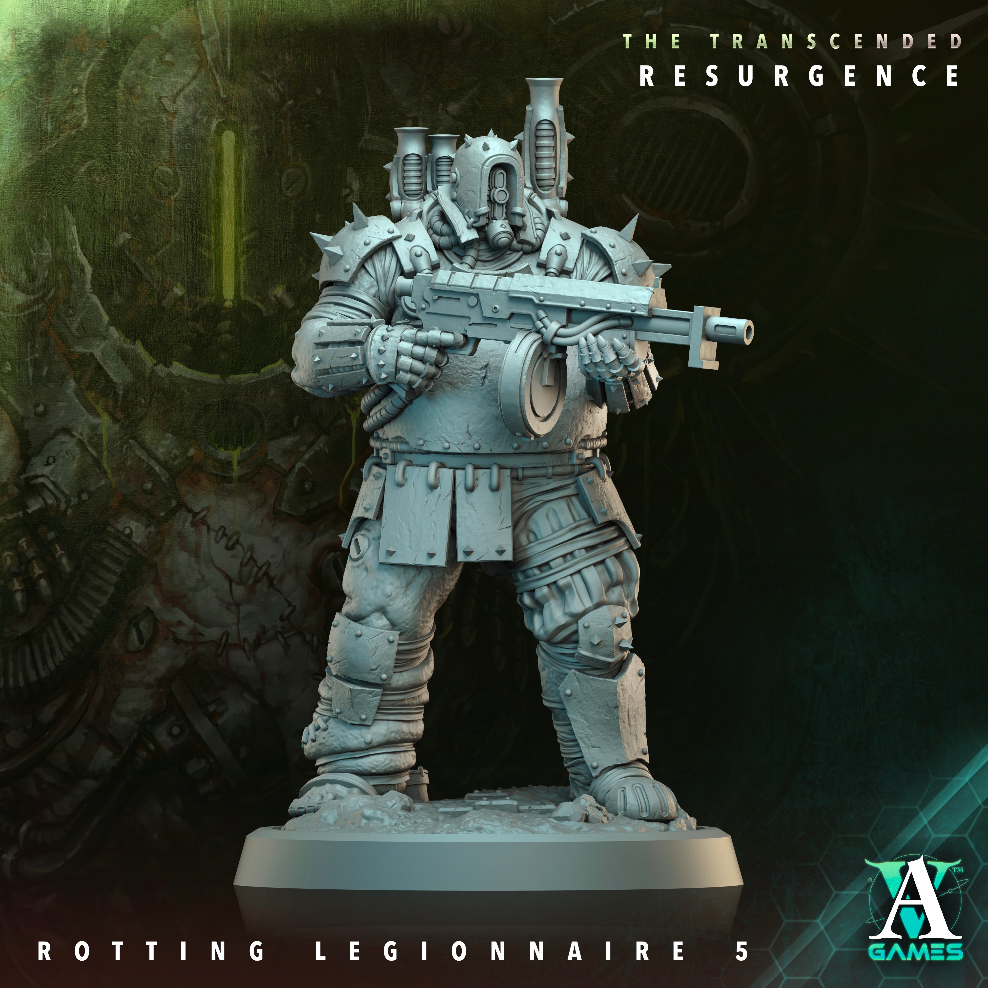 Rotting Legionnaire Unit (7) - The Transcended Archvillain Games