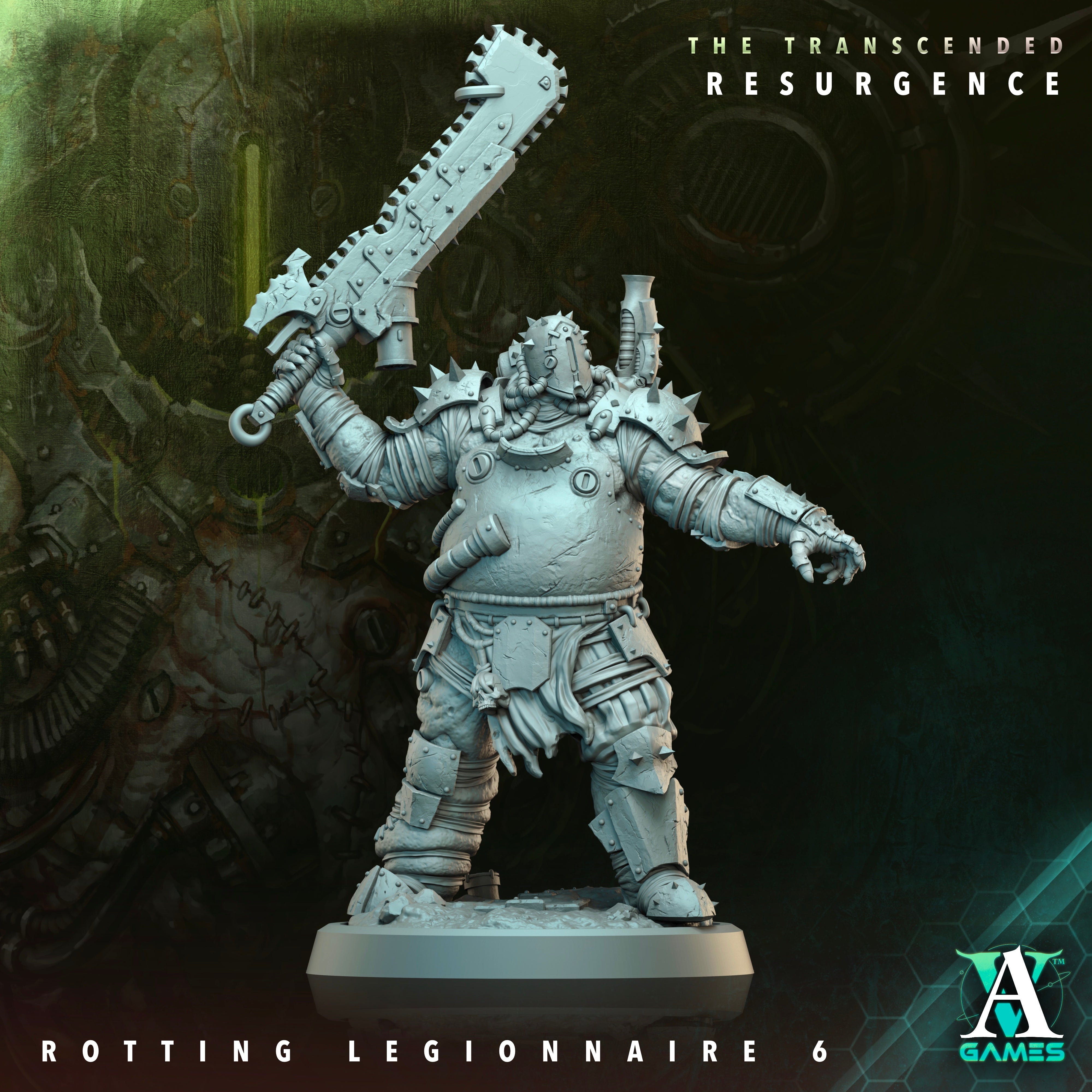 Rotting Legionnaire Unit (7) - The Transcended Archvillain Games