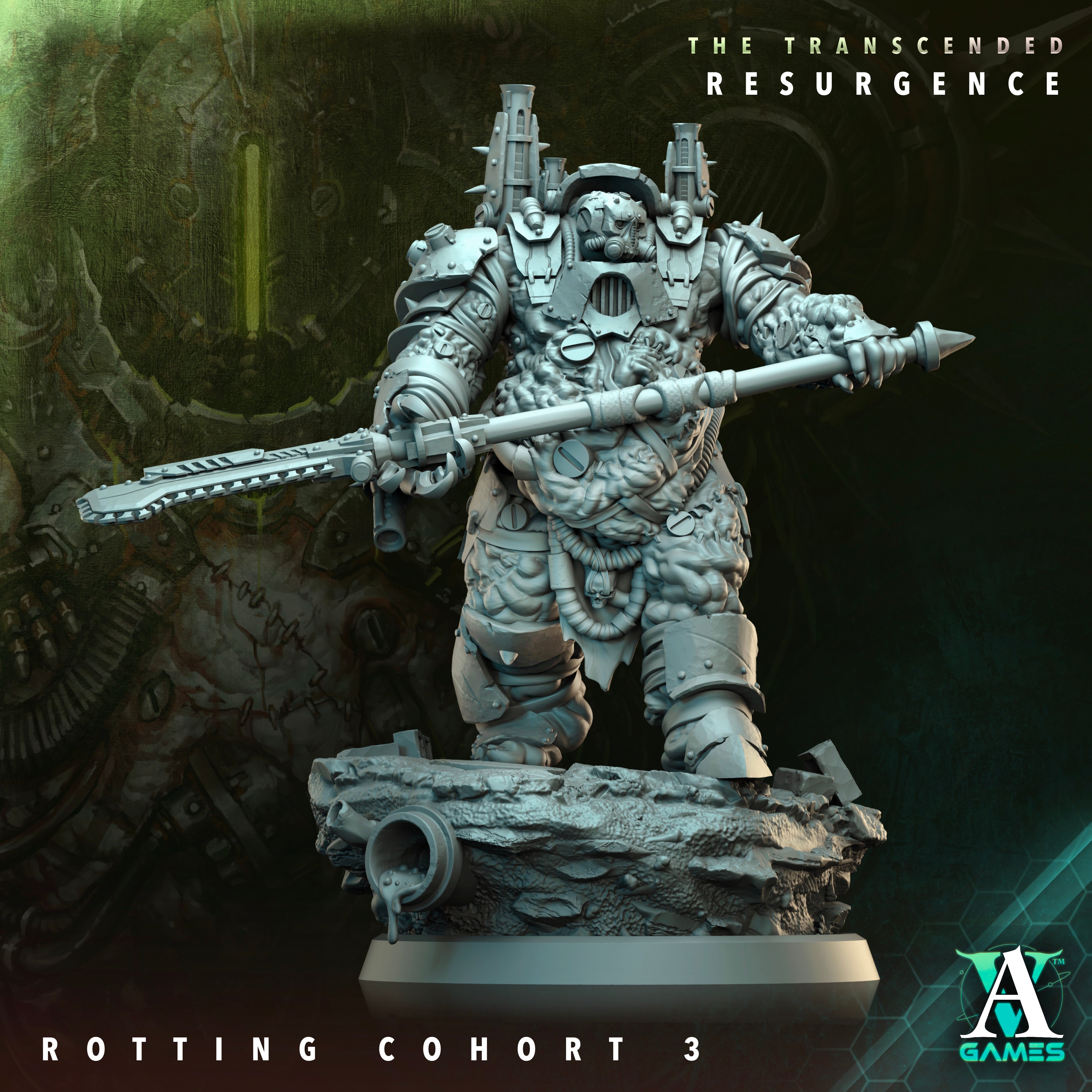 Rotting Cohort Unit (4) - The Transcended Archvillain Games