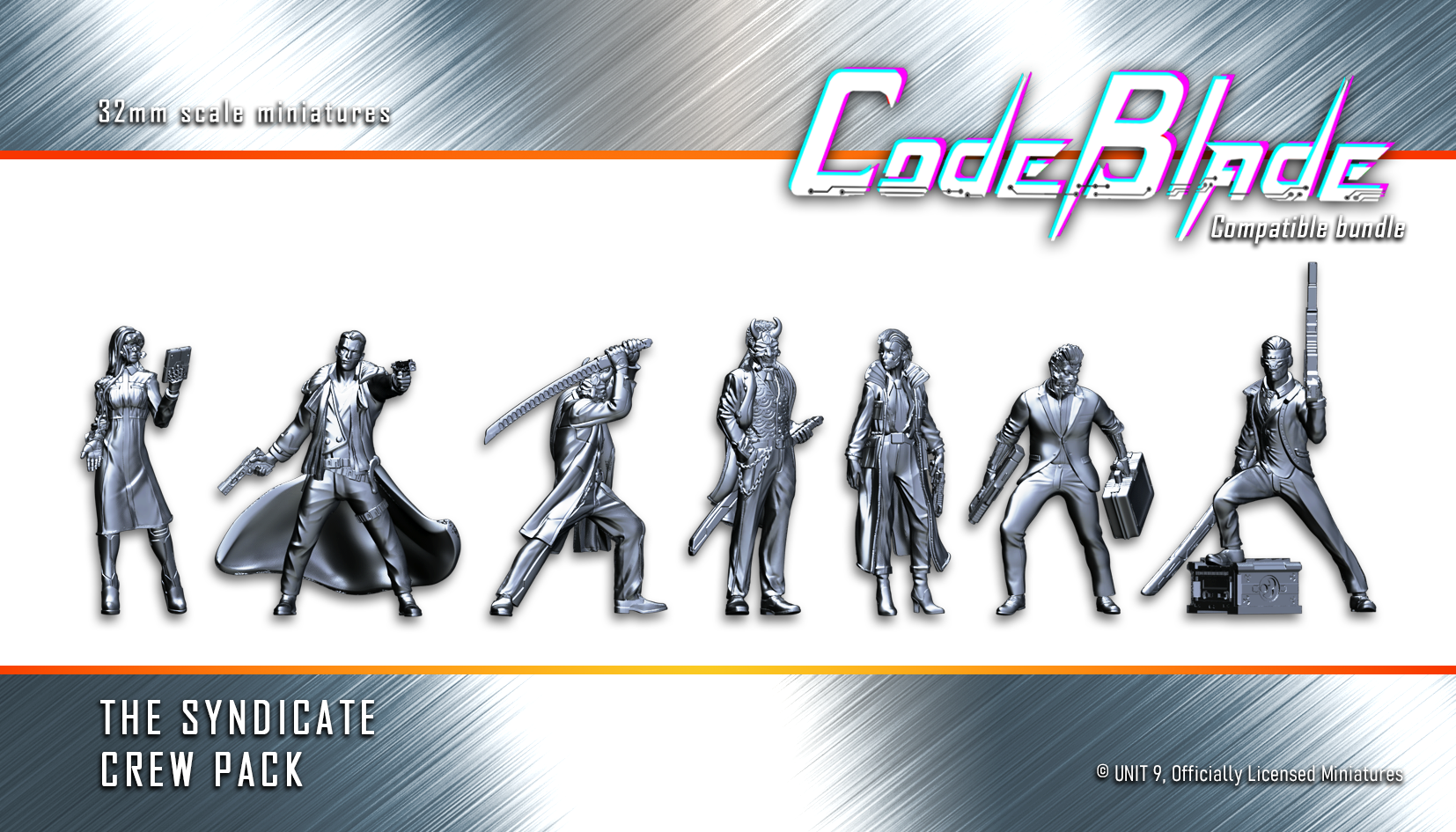 The Syndicate Crew Pack - CodeBlade compatible Unit 9