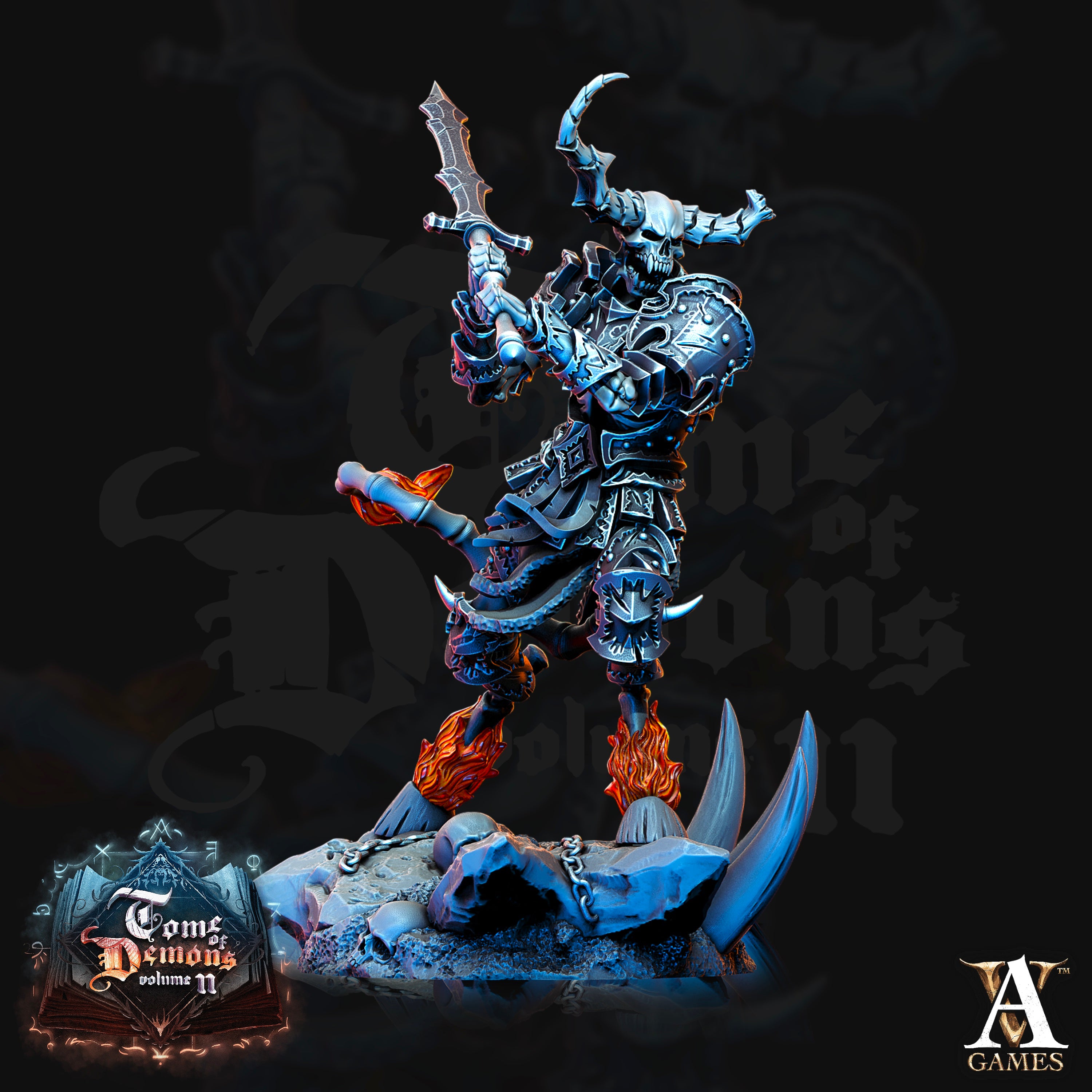 Demonskulls Unit (4) - Endbringer Demons Archvillain Games