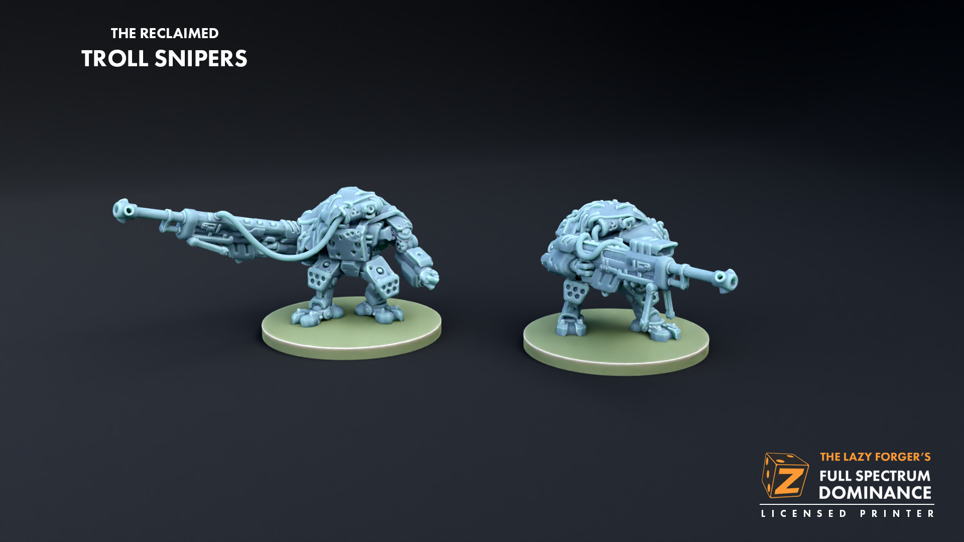 Troll Snipers (2) - The Reclaimed The Lazy Forger