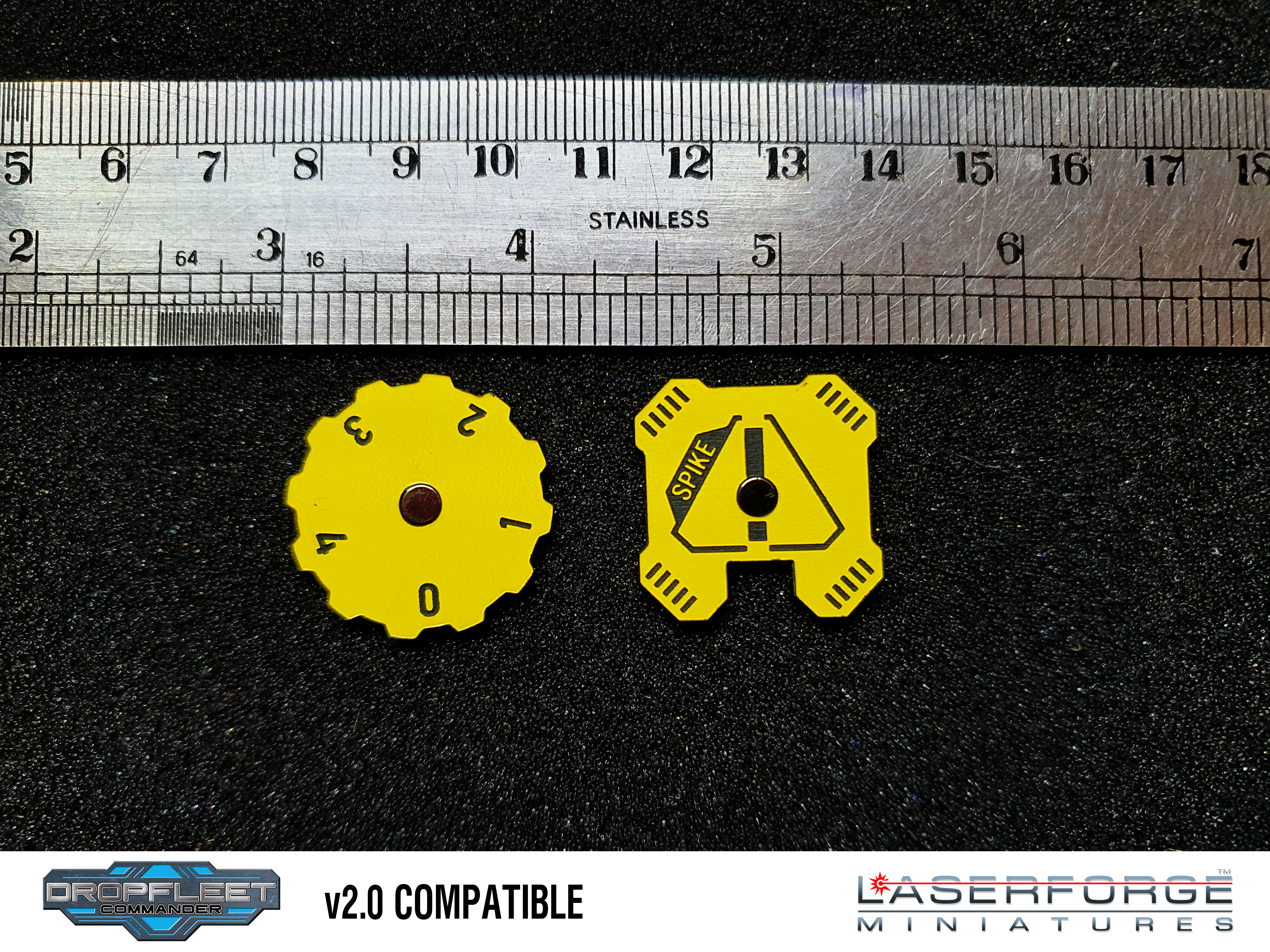 Dropfleet Commander 2.0 - Spike Tracker Laserforge Miniatures