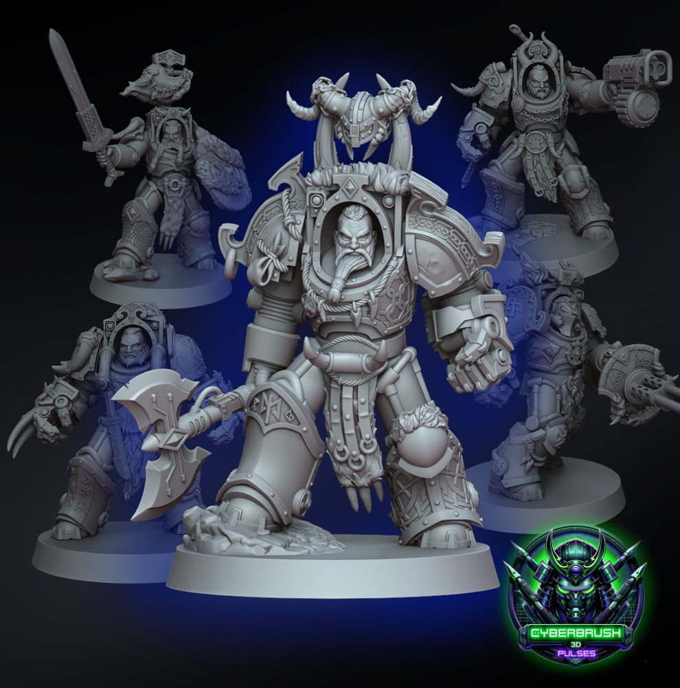 Exterminators Squad (5) - Space Vikings Cyberbrush 3D Pulse