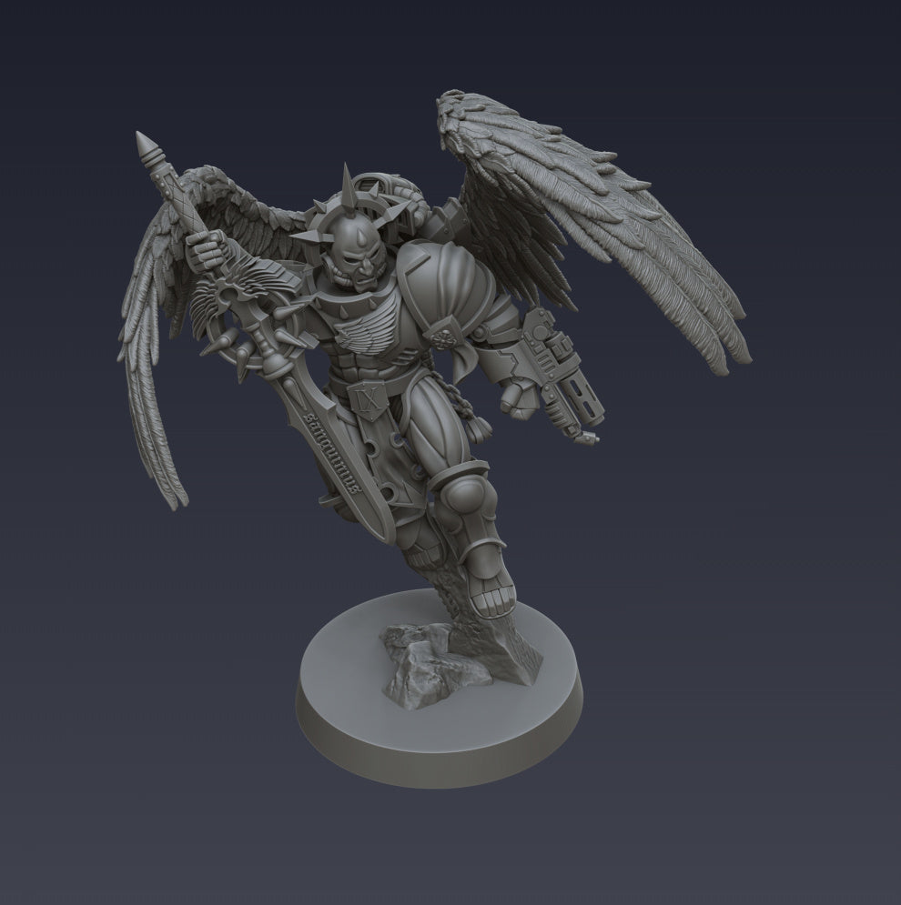 Sanguinary Angel v1 - Bloodbound Cyberbrush 3D Pulse